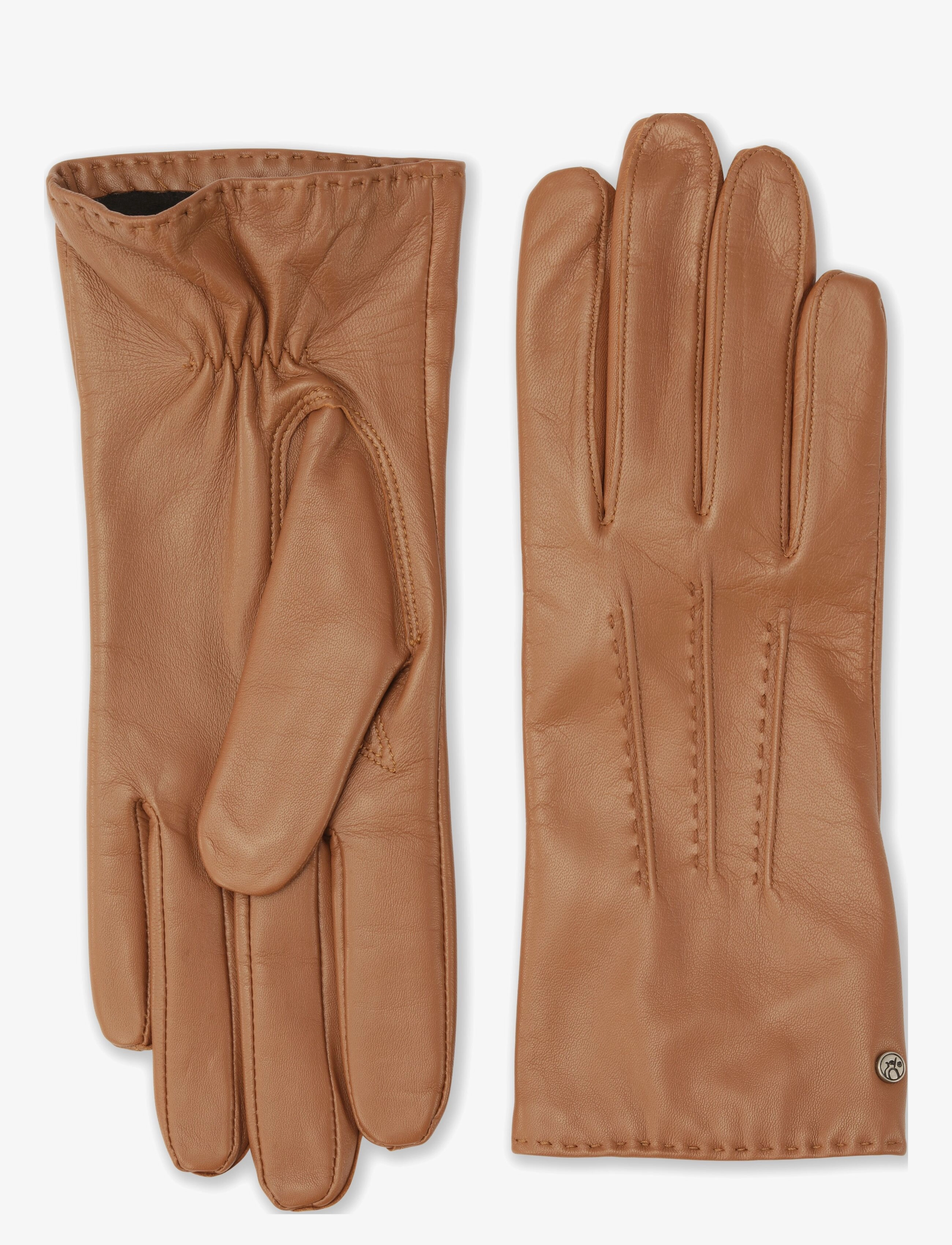Adax Glove Sisse, M, Gloves, Braun - Finger Frauen