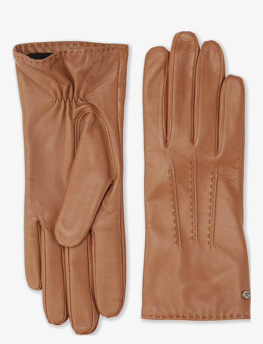 Adax - Adax glove Sisse - skinnhandskar - tan - 0