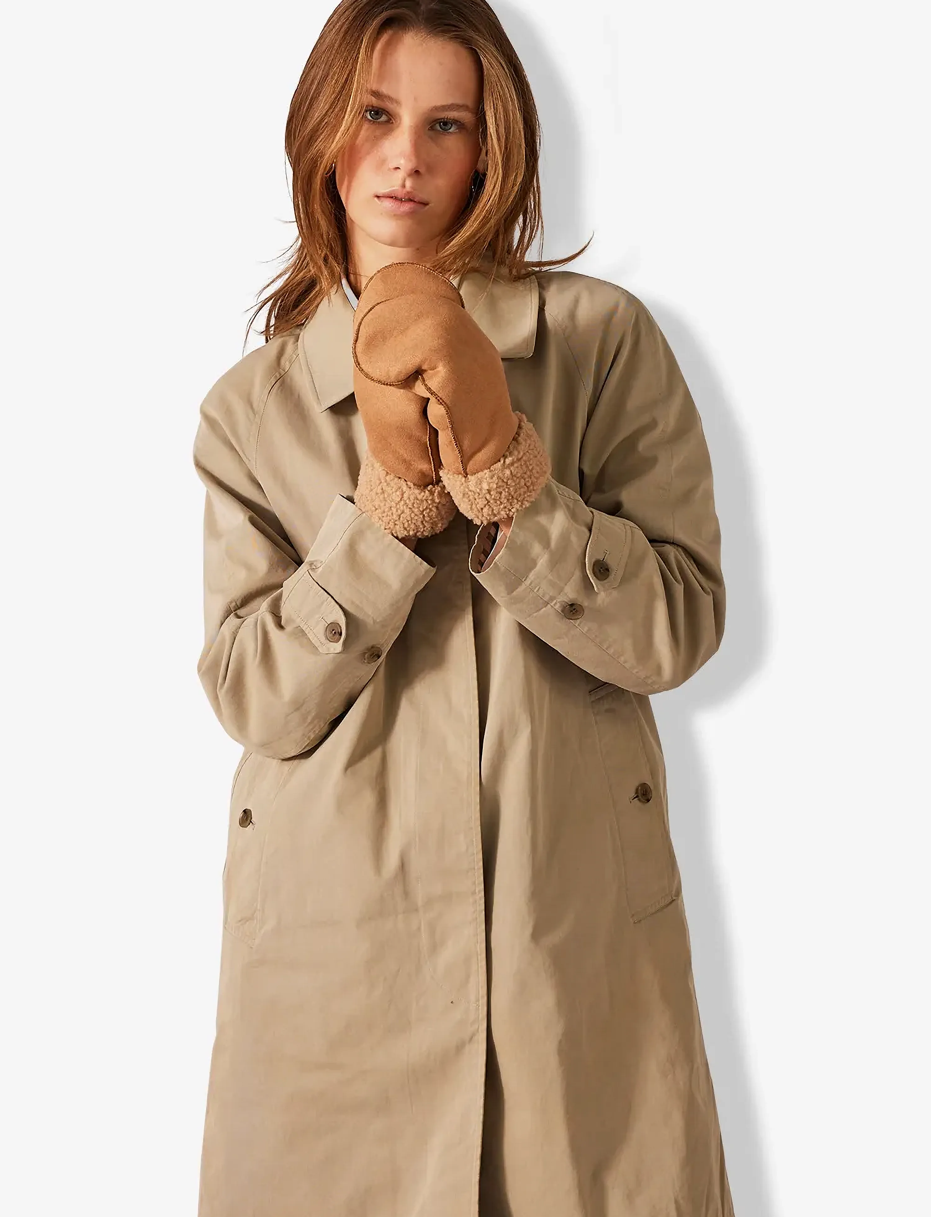 Adax Adax Mitten Mary, One Size, Brown, Handsker > Tommelfingerhandsker, Dame