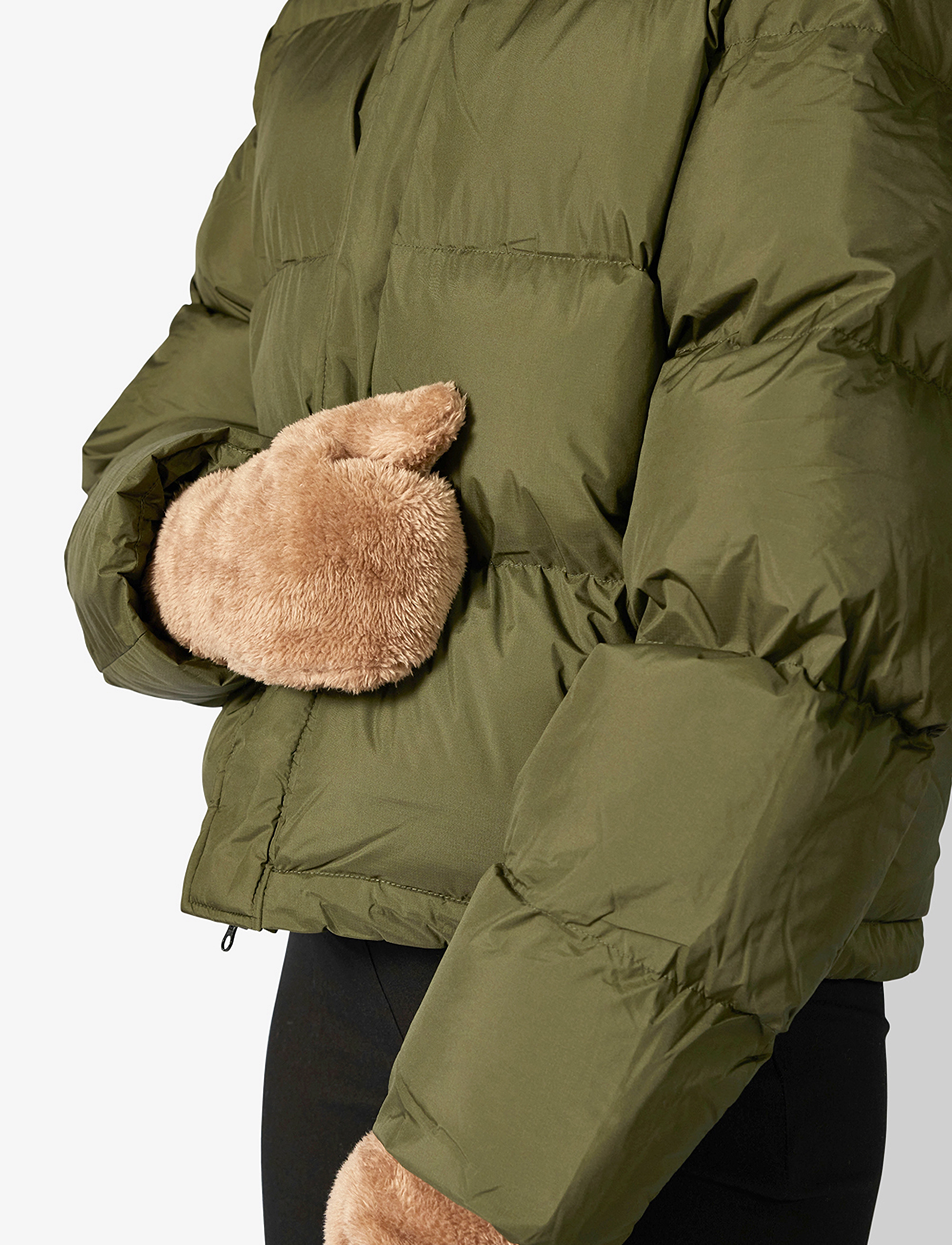 Adax Adax Mitten Paige, One Size, Brown, Handsker > Tommelfingerhandsker, Dame