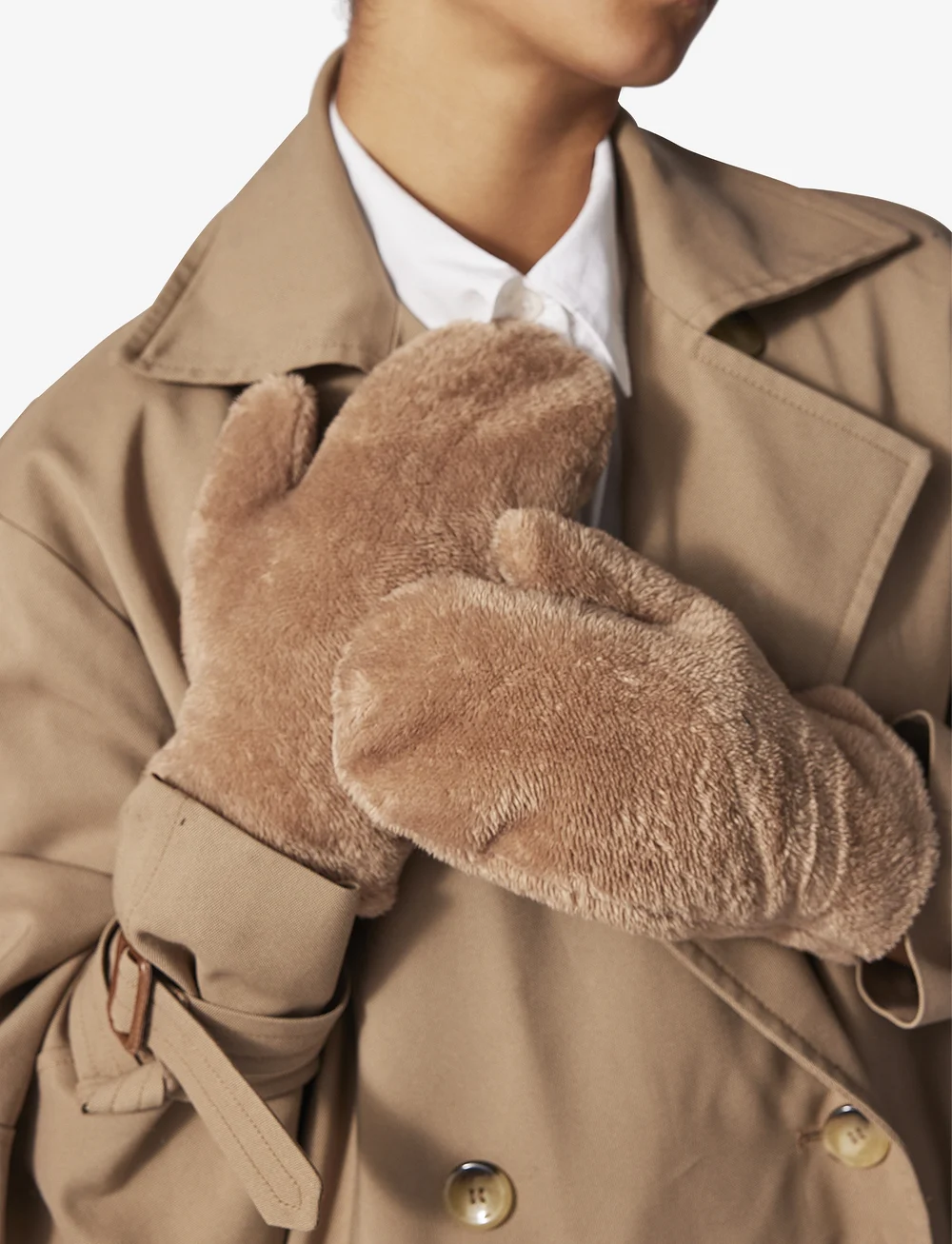 Adax - Adax mitten Paige - labakindad - brown - 5