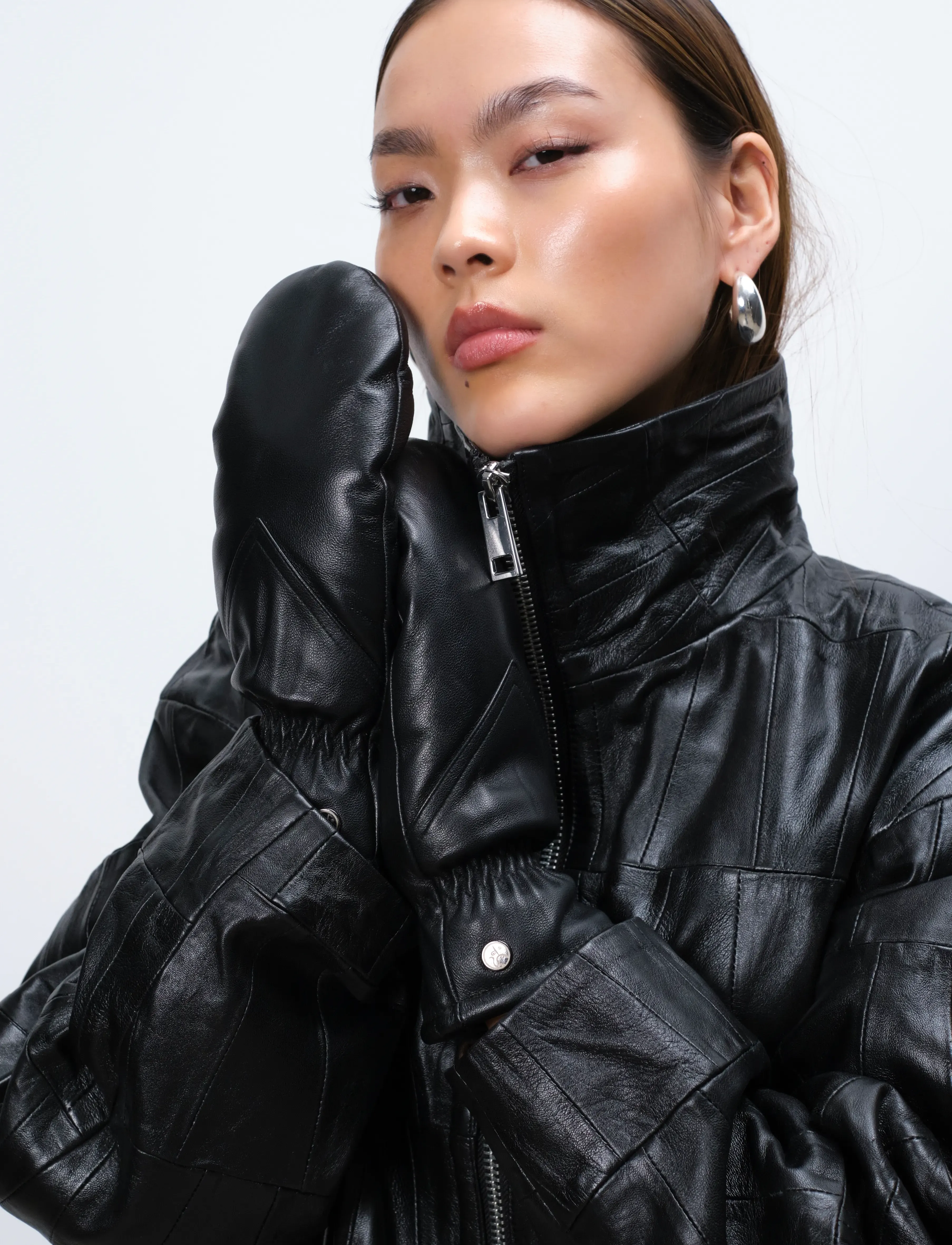 Adax Adax Mitten Jennifer, One Size, Black, Handsker > Tommelfingerhandsker, Dame