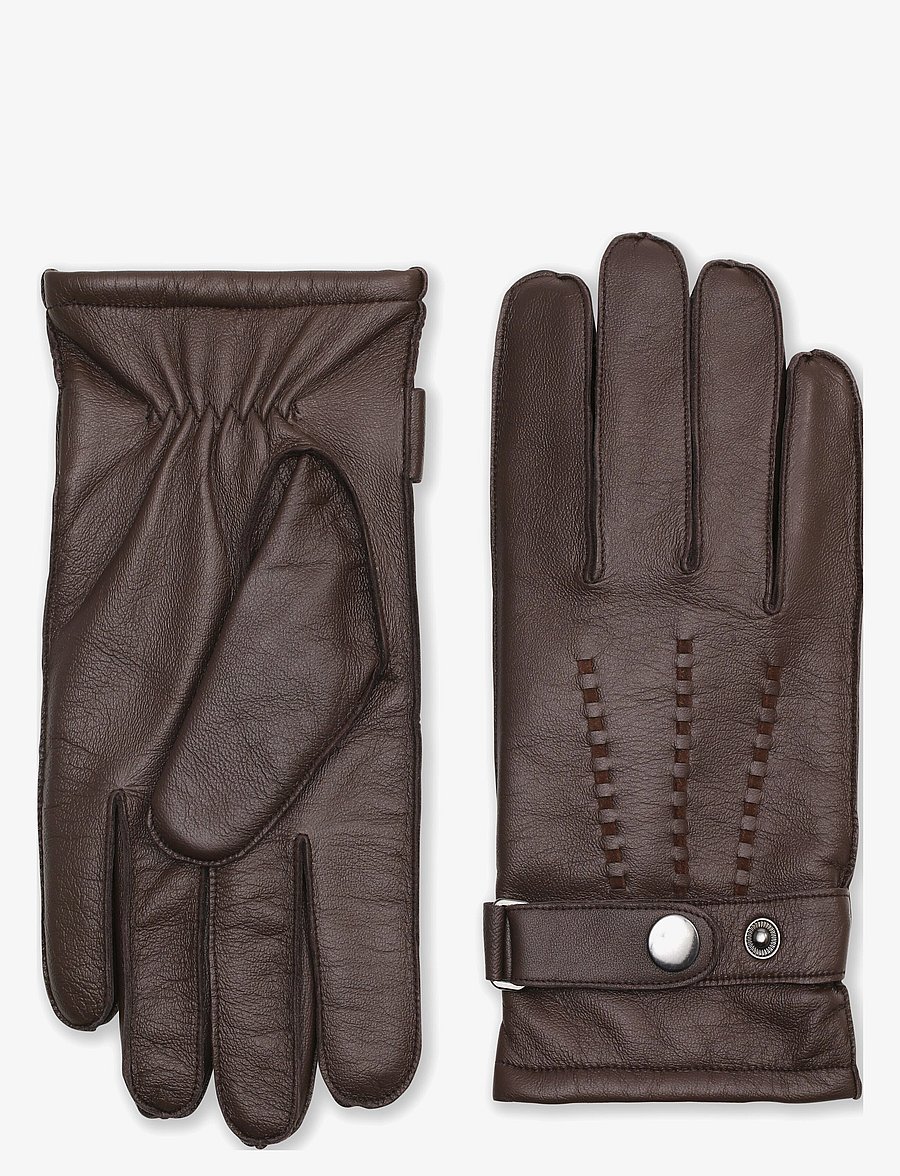Adax - Adax glove Milton - gloves - dark brown - 1