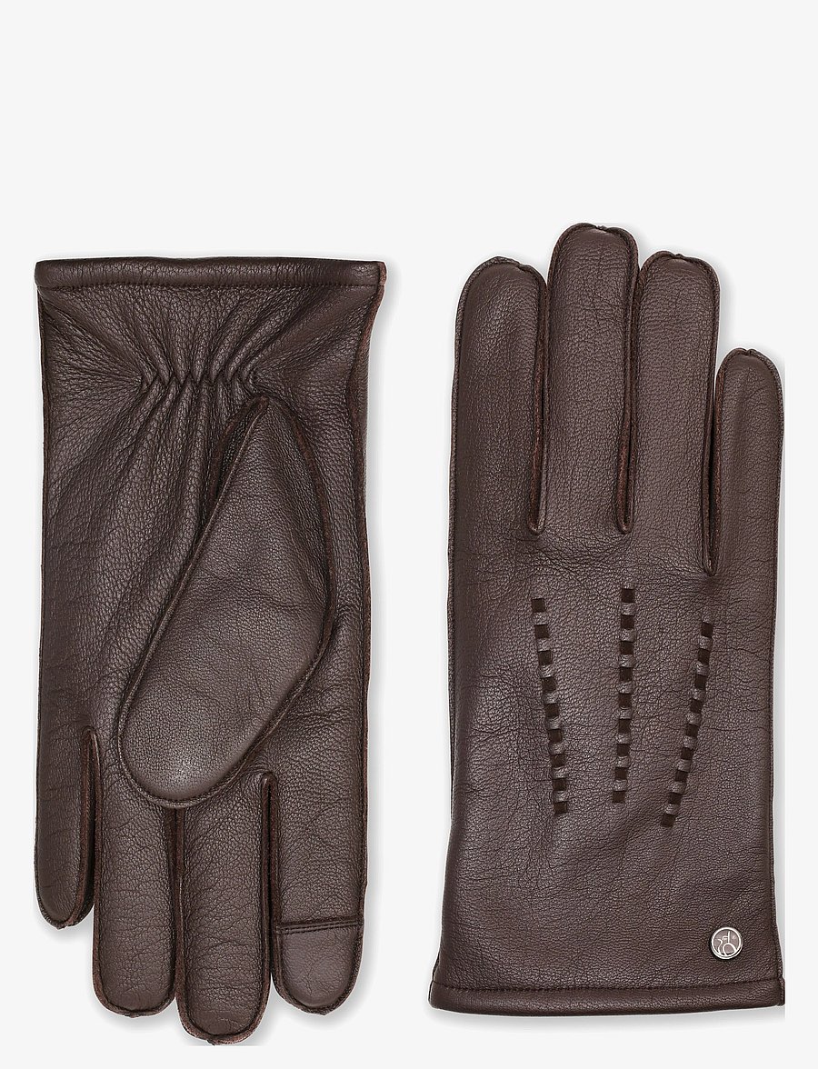 Adax - Adax glove Adam - gloves - dark brown - 0