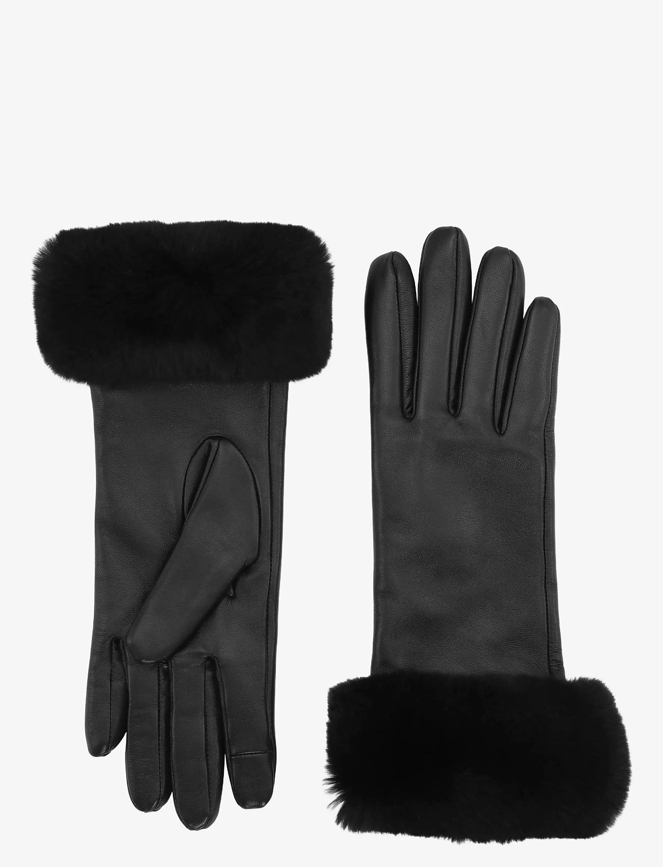 Adax - Adax glove Ebba - cashmere - black - 1