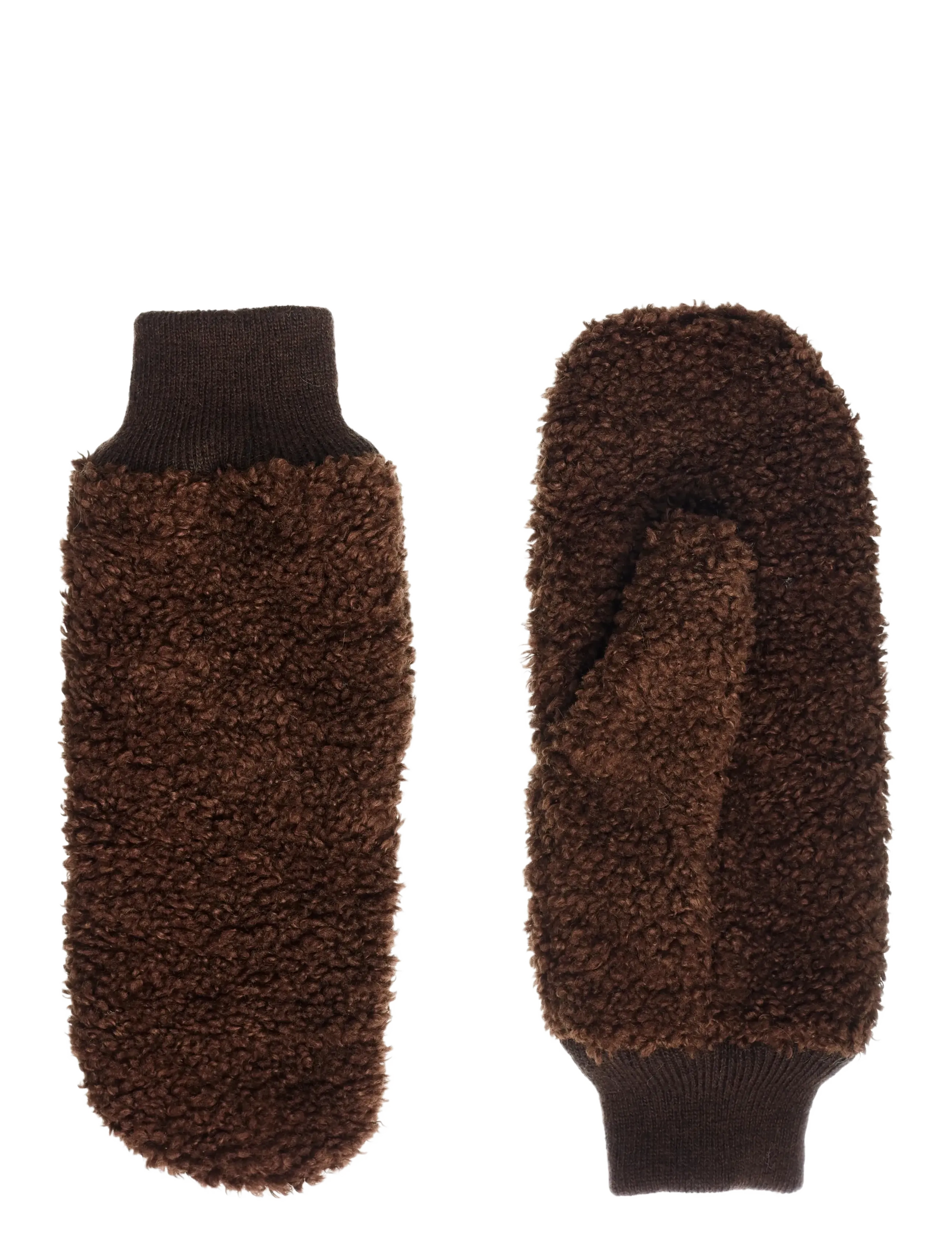ADAX Adax Mitten Anne Braun - One Size - Damen