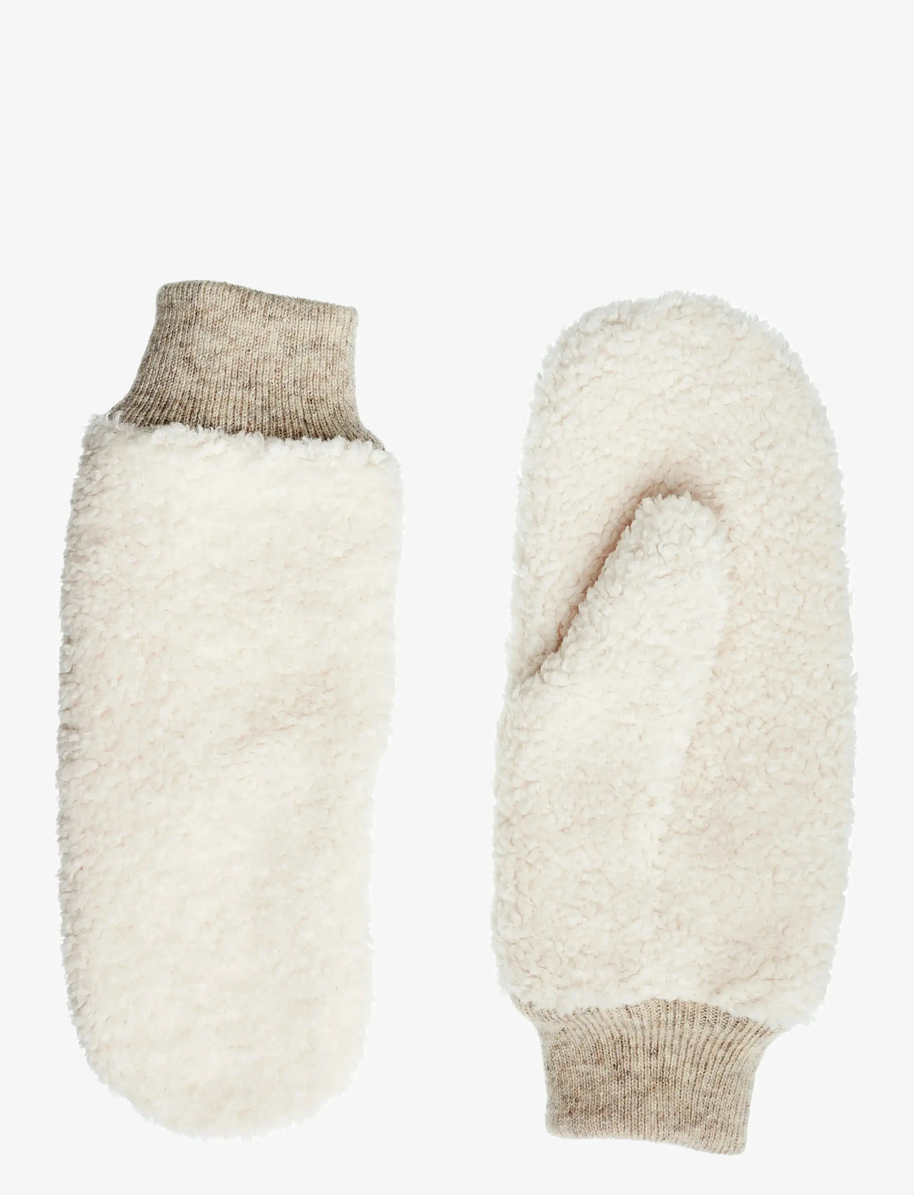 Adax - Adax mitten Anne - accessoires - off white - 0
