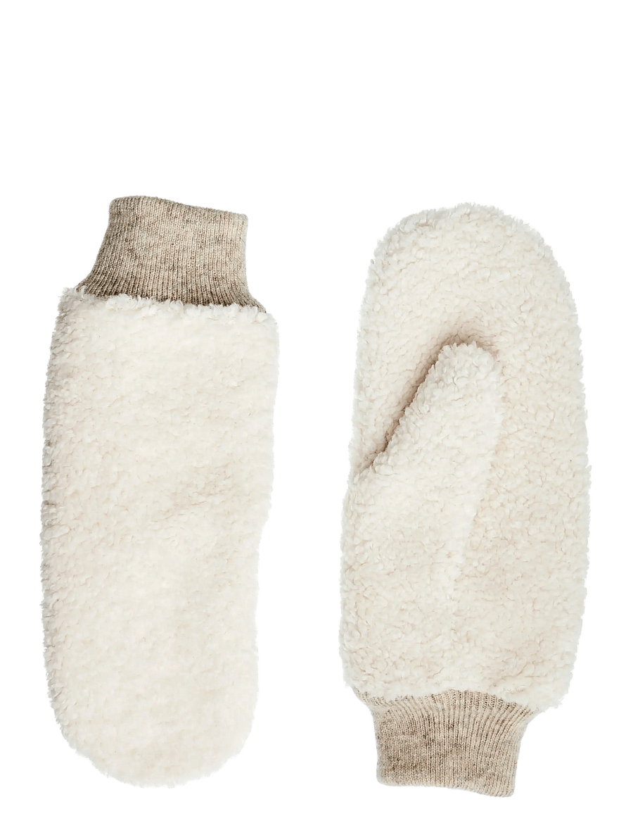 Adax - Adax mitten Anne - fäustlinge - off white - 0