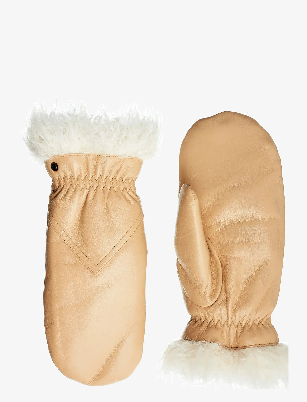 Adax - Adax mitten Callie - mittens - sand - 0