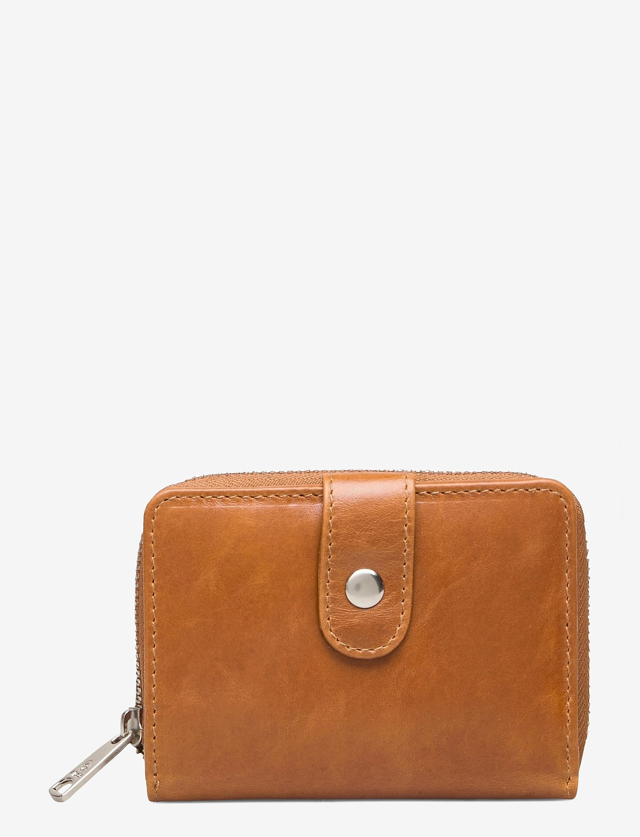 Salerno wallet Aisa - COGNAC