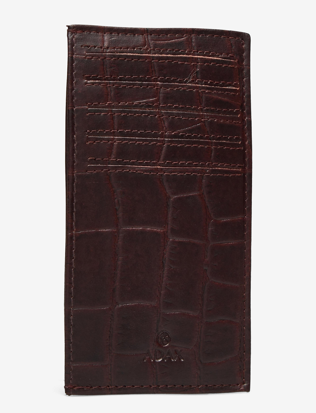 Adax - Teramo eco wallet Birgitte - dark brown - 2