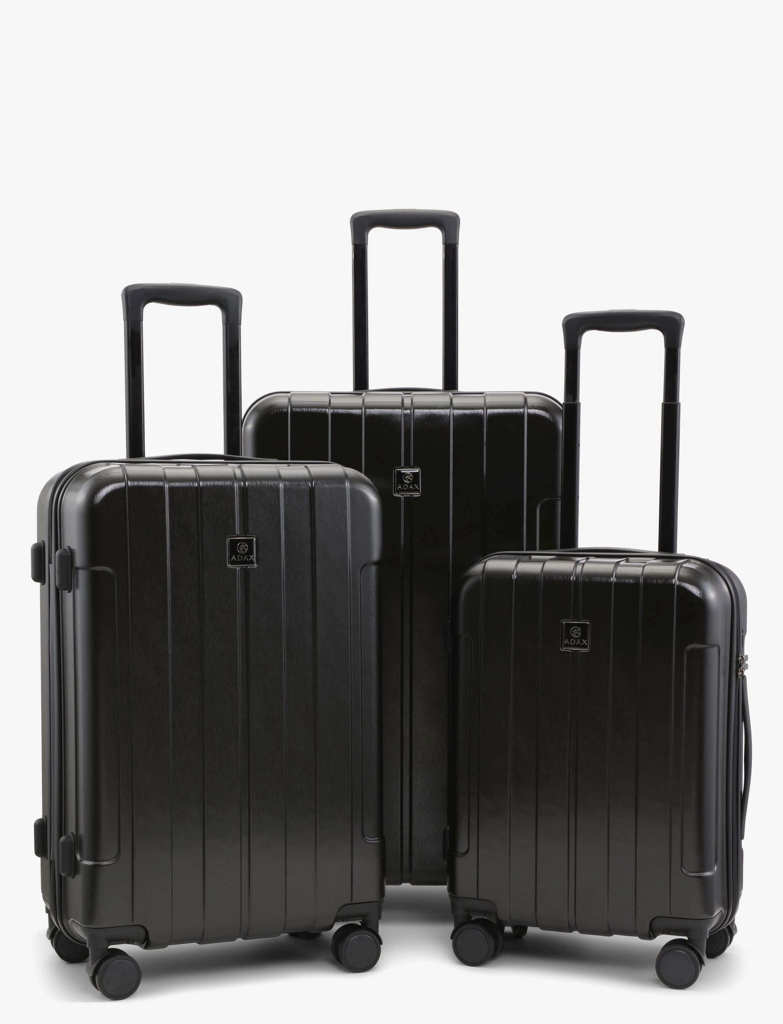Adax - Adax hardcase 55cm Renee - resväskor - black - 2
