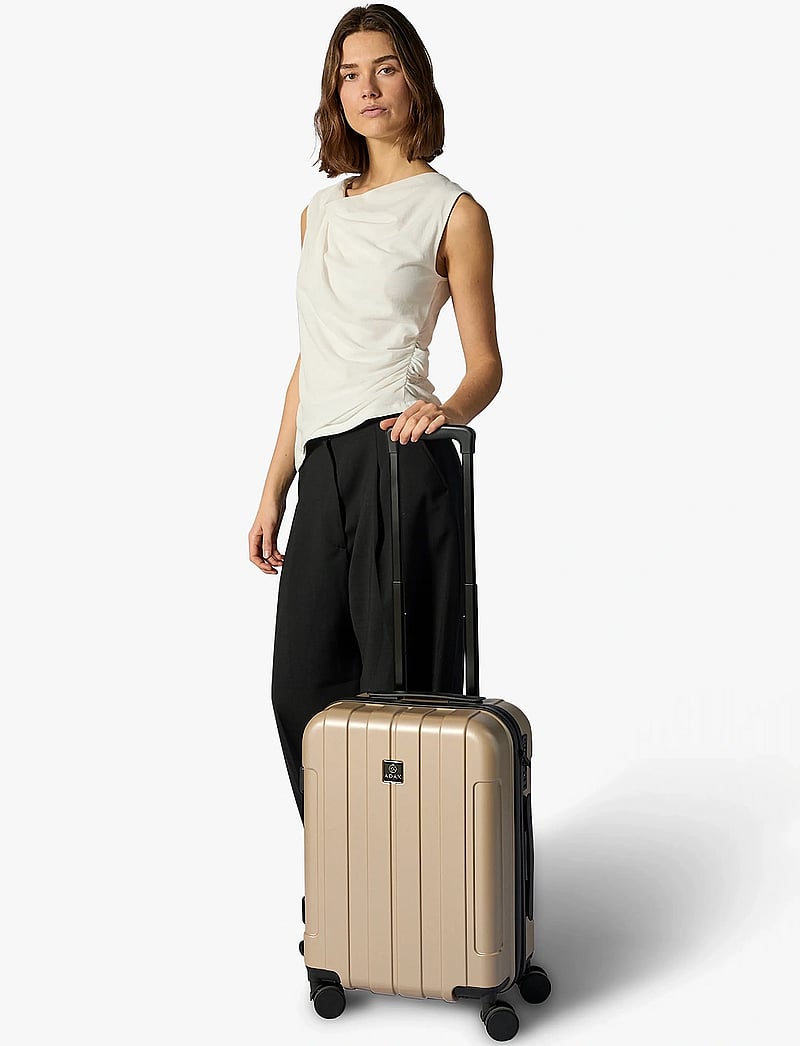 Adax - Adax hardcase 55cm Renee - salongi suuruses kohvrid - champagne - 0