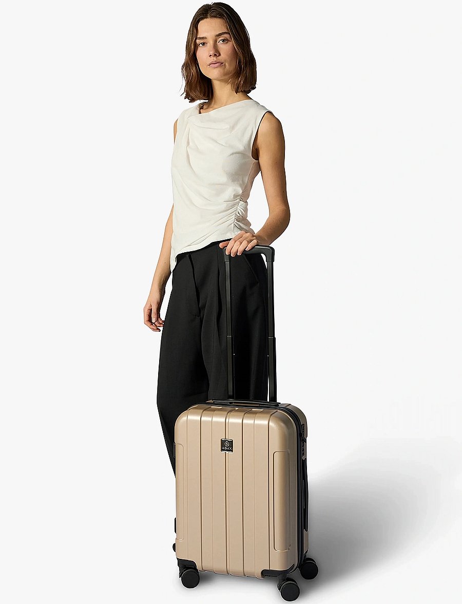 Adax - Adax hardcase 55cm Renee - kabinväskor - champagne - 0