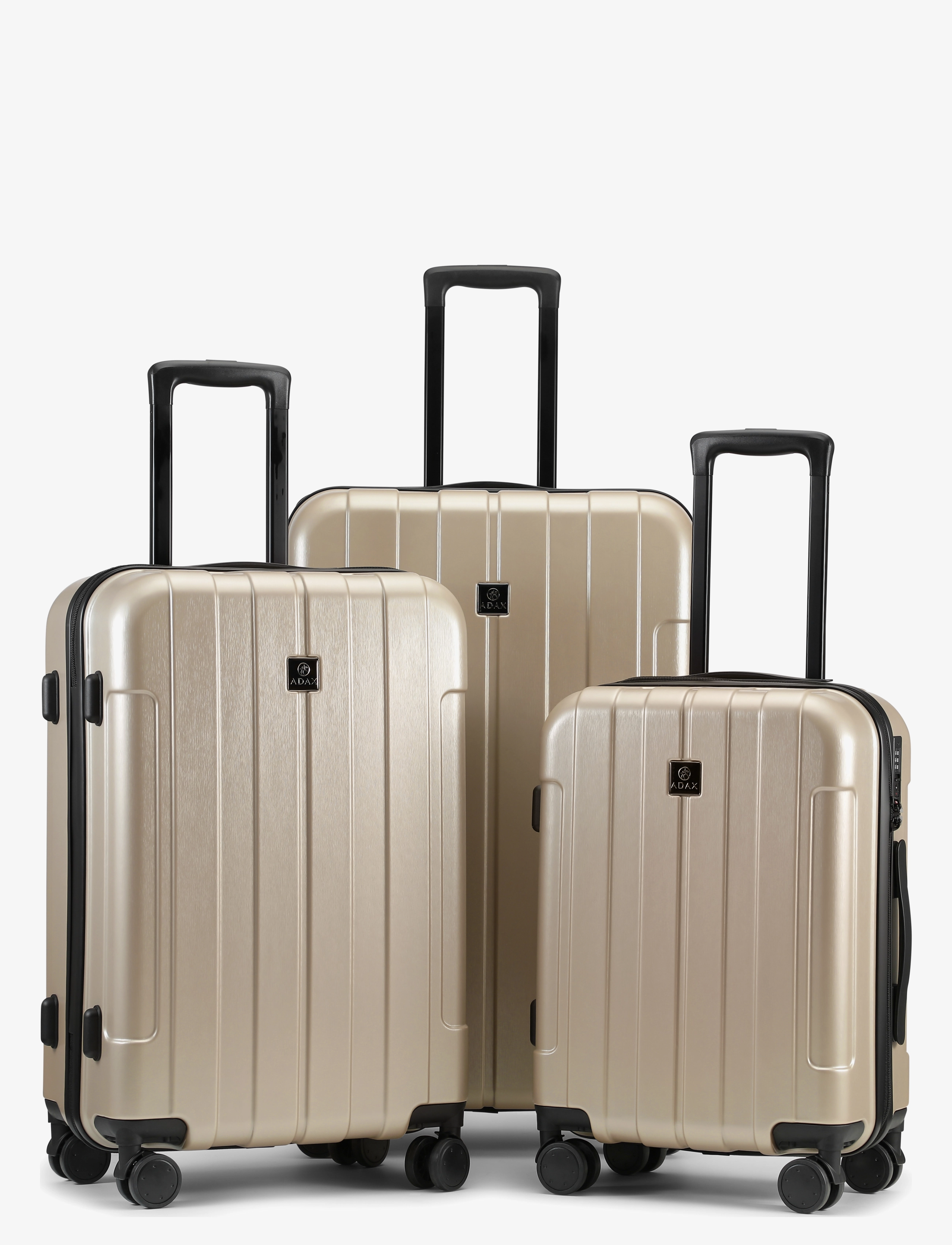 Adax - Adax hardcase 55cm Renee - resväskor - champagne - 4
