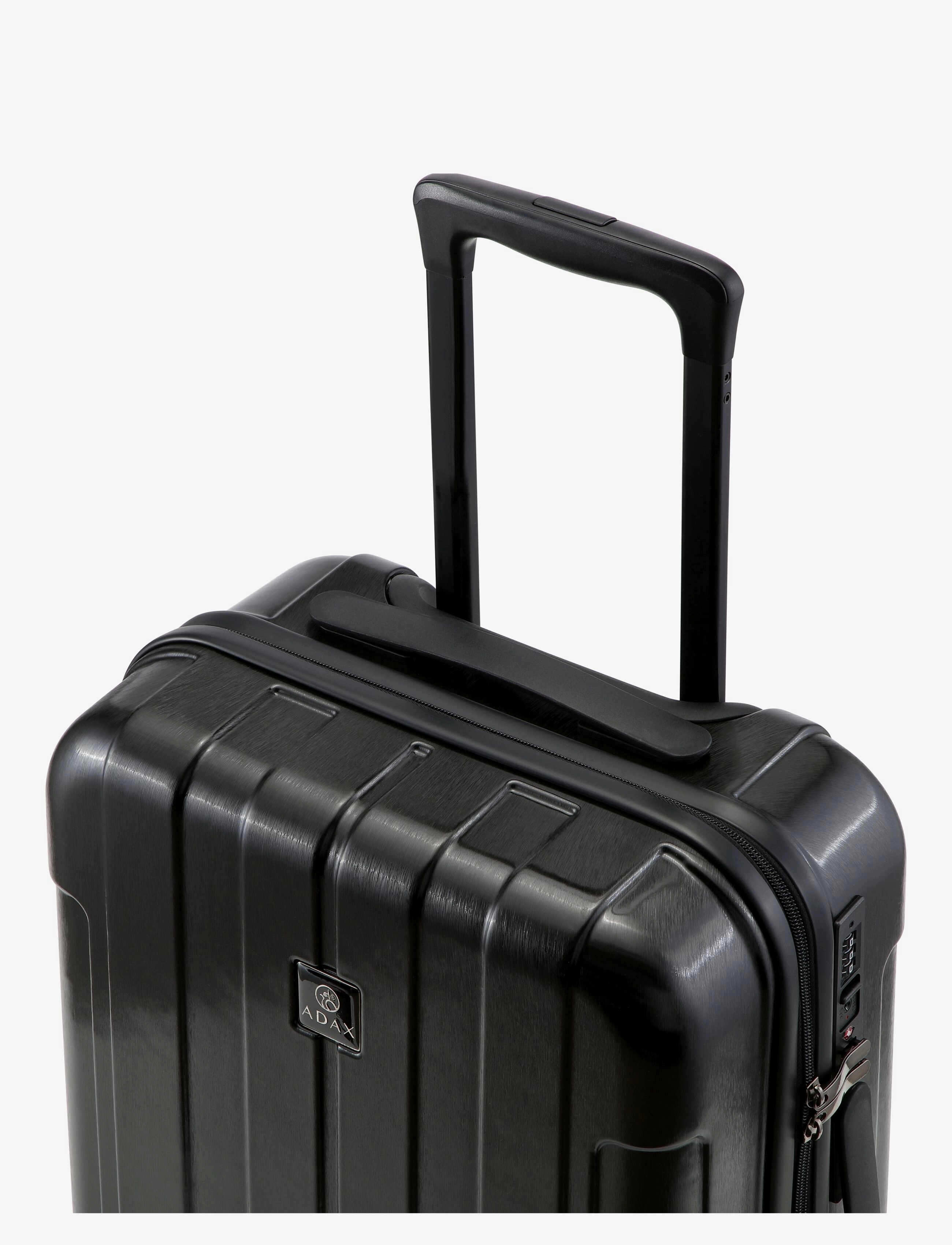Adax - Adax hardcase 67cm Miley - mellemstore kufferter - black - 3
