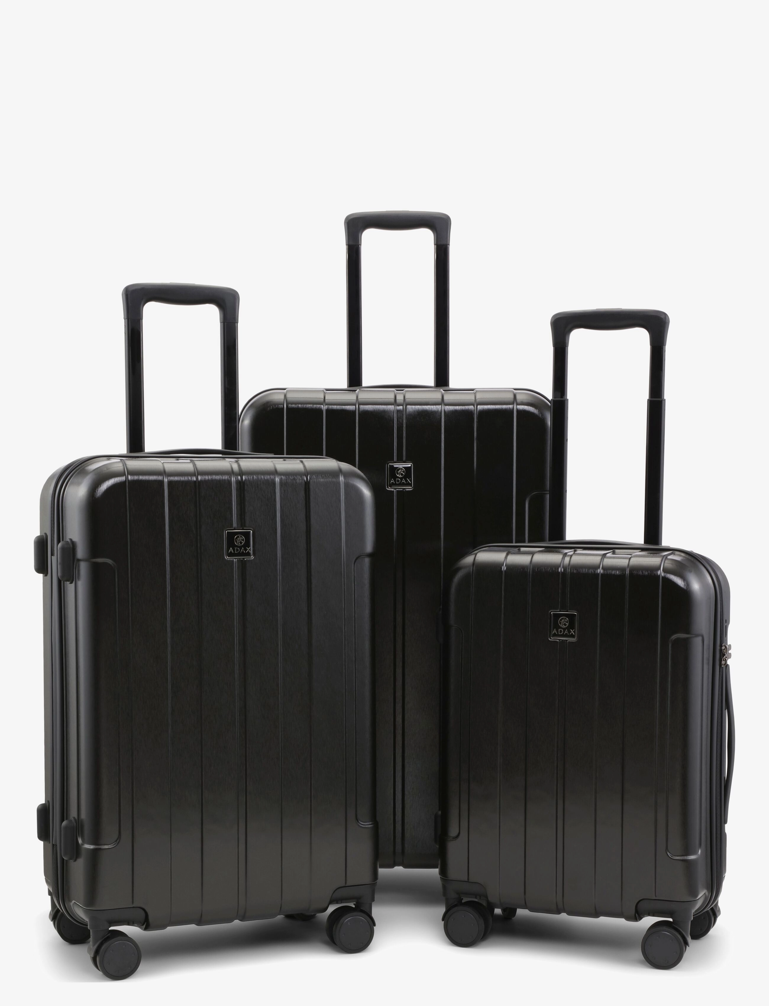 Adax - Adax hardcase 67cm Miley - mellemstore kufferter - black - 5