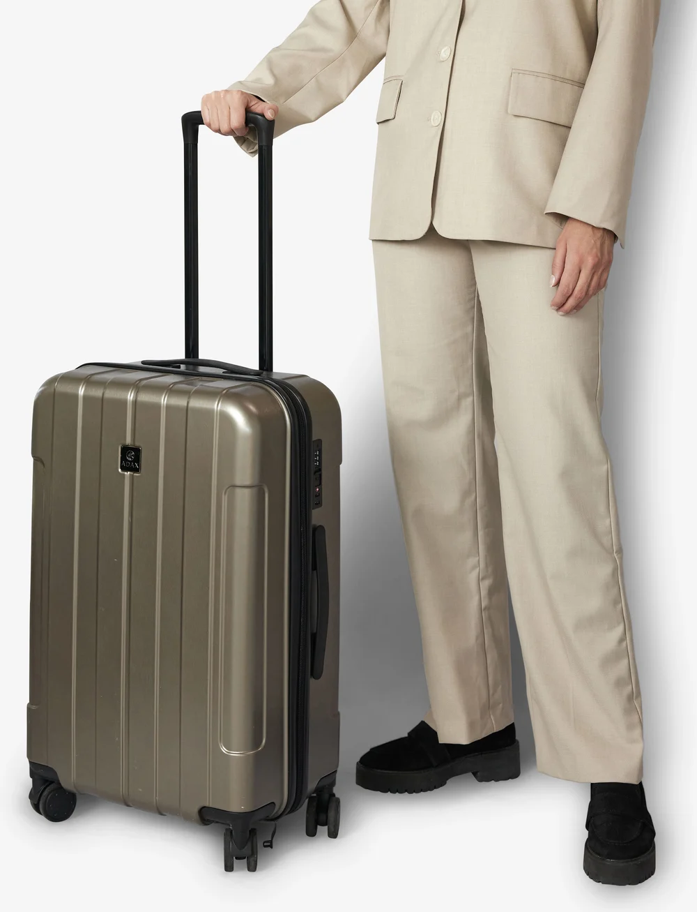 Adax - Adax hardcase 67cm Miley - keskmise suurusega kohvrid - grafit - 0