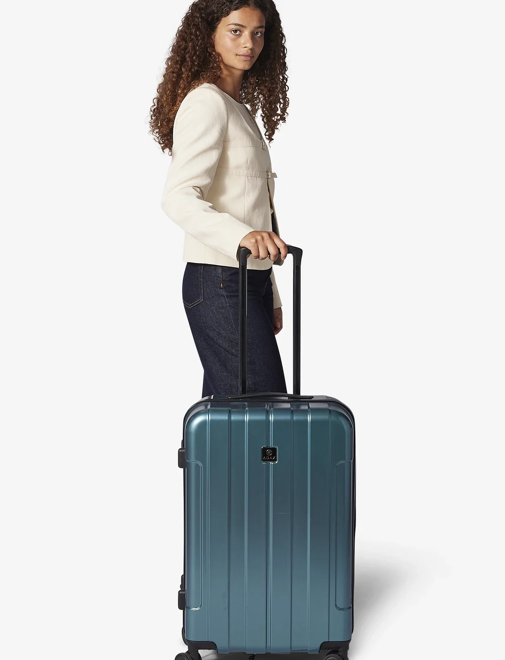 Adax - Adax hardcase 67cm Miley - mellemstore kufferter - green - 0