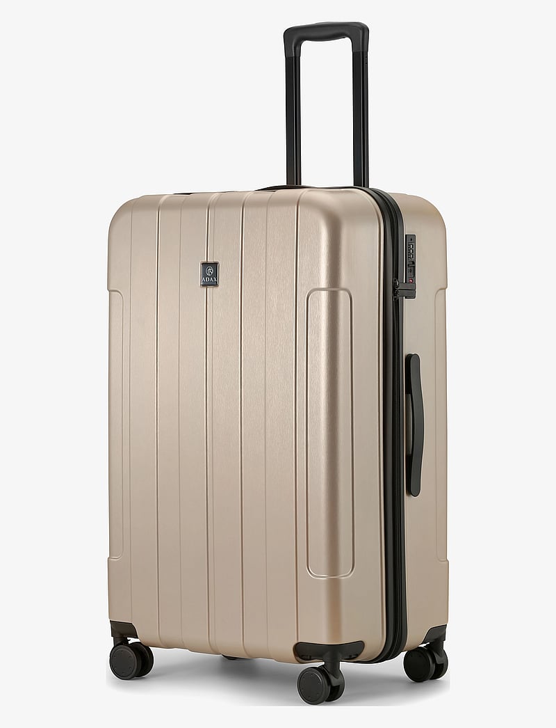 Adax - Adax hardcase 76cm Andy - large suitcases - champagne - 0