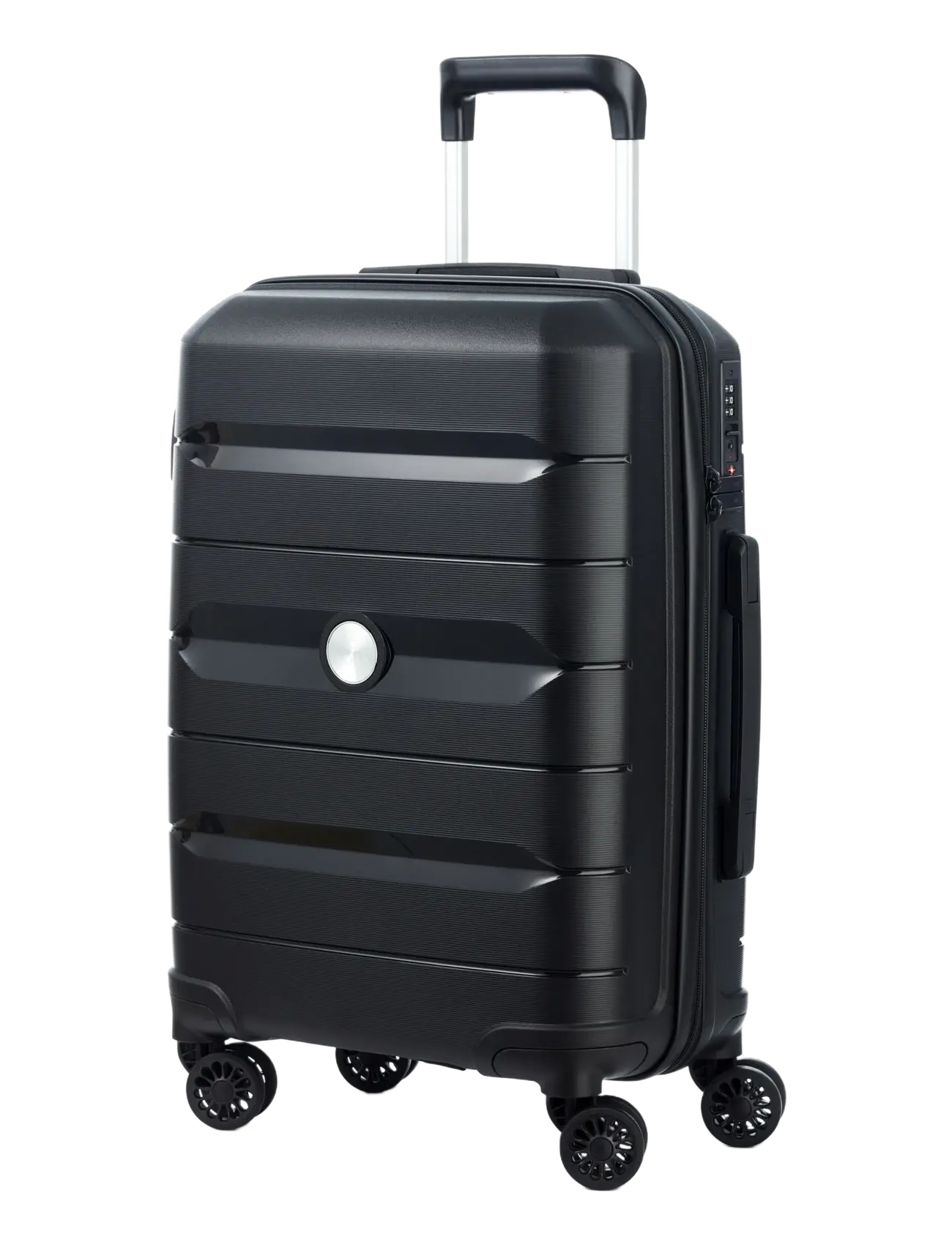 Adax Hardcase 55Cm Charlie, 55, Suitcases, Schwarz - Pilot & Business Frauen