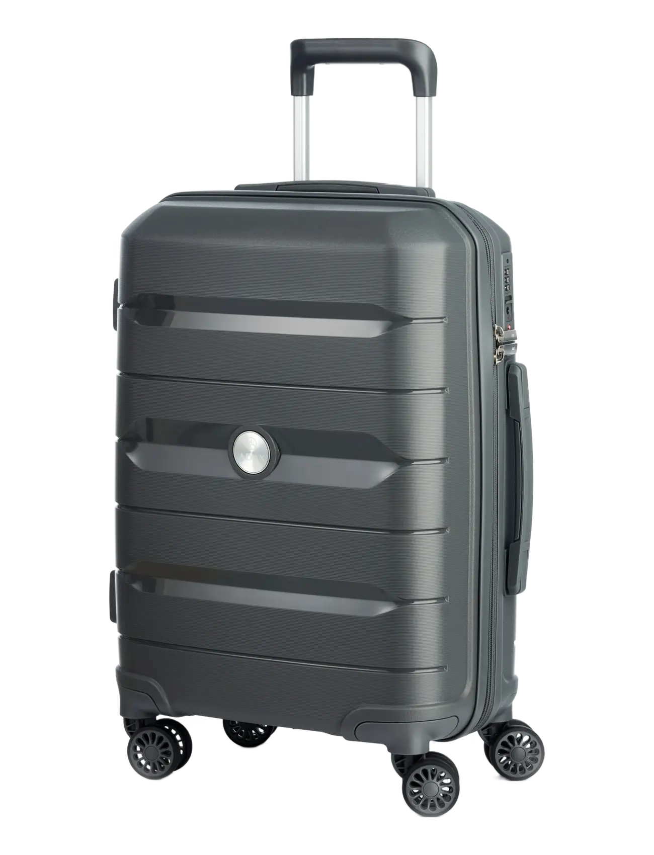 Adax Hardcase 55Cm Charlie, 55, Suitcases, Grau - Pilot & Business Frauen