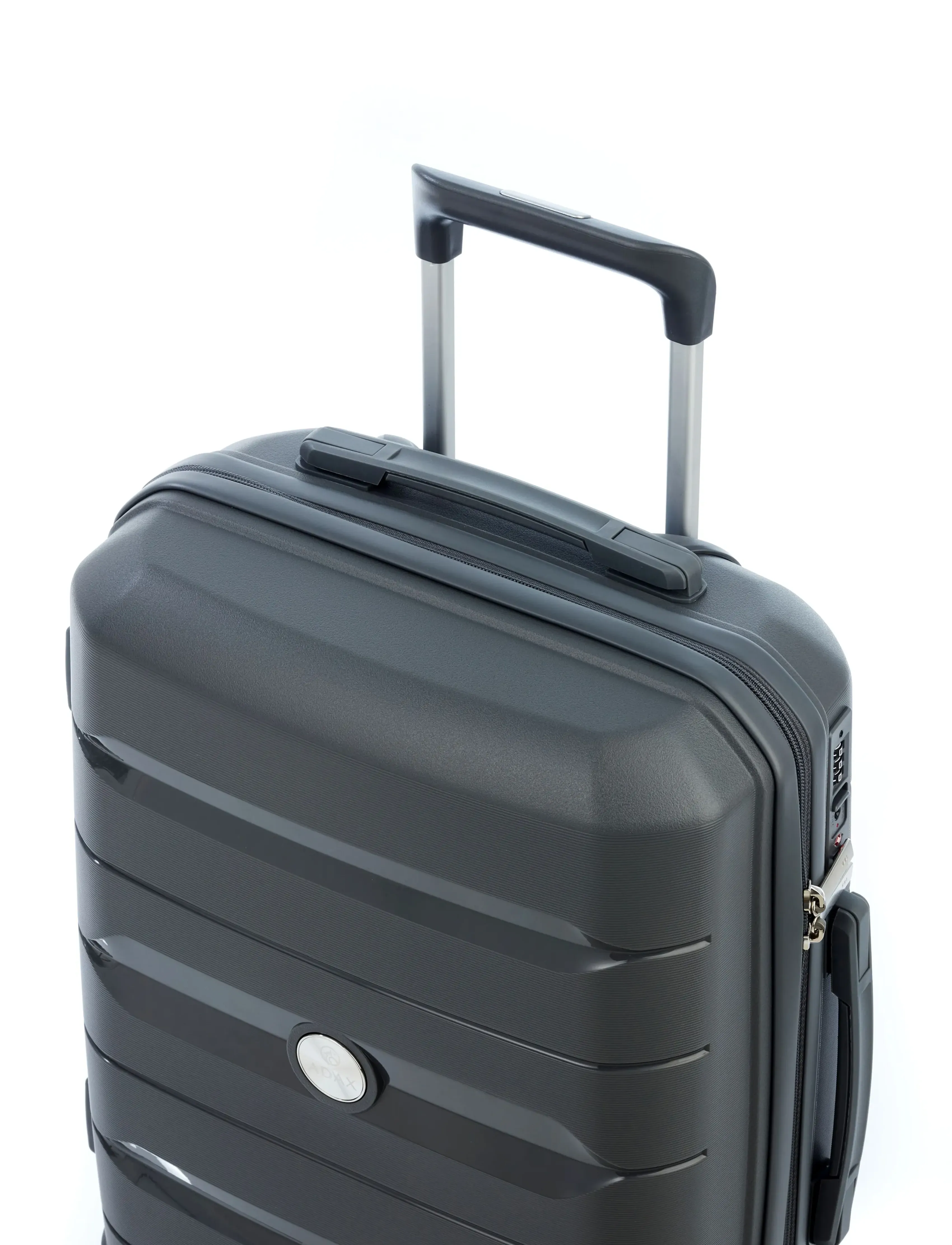 Adax - Adax hardcase 55cm Charlie - cabin size suitcases - grey - 5