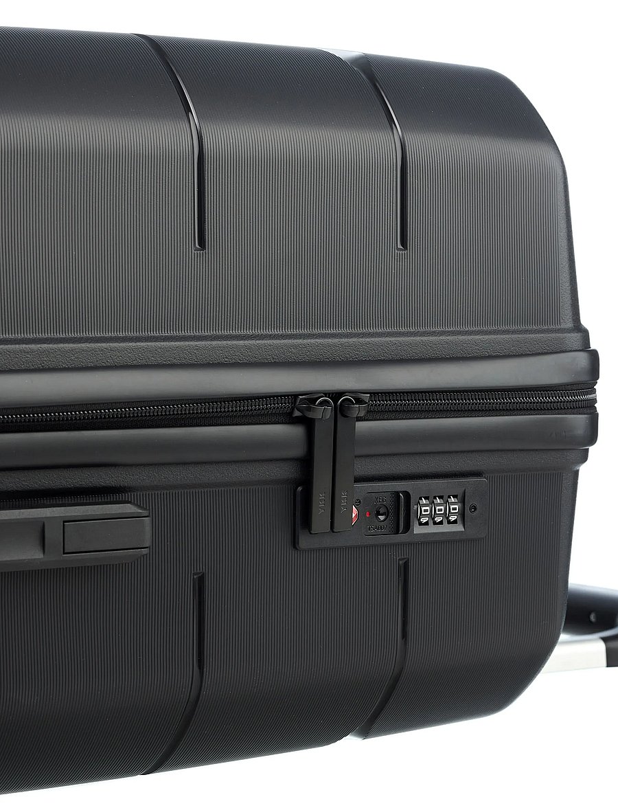 Adax - Adax hardcase 76cm Morgan - store kufferter - black - 3