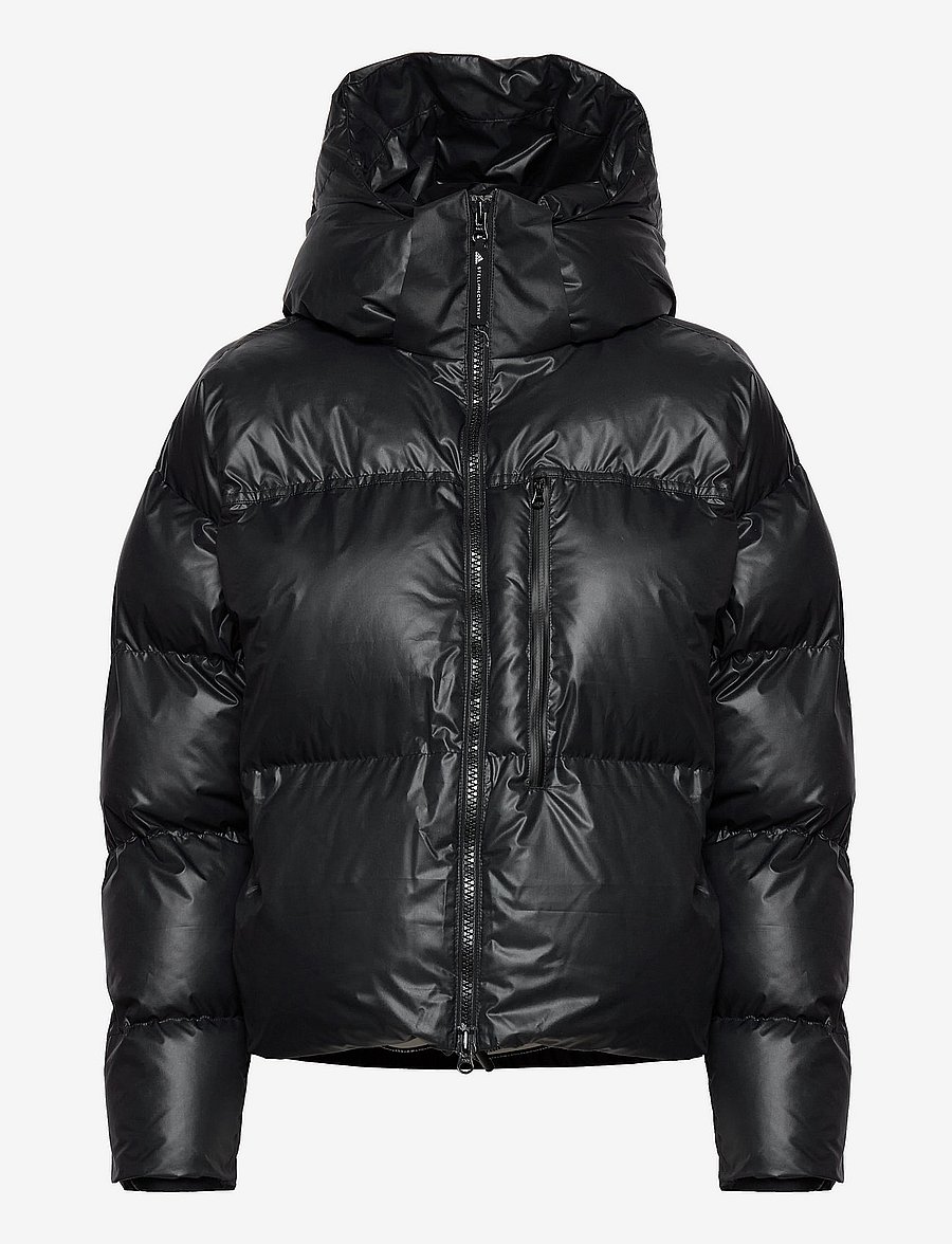 adidas by Stella McCartney - Short Puffer Jacket W - black/white - 1