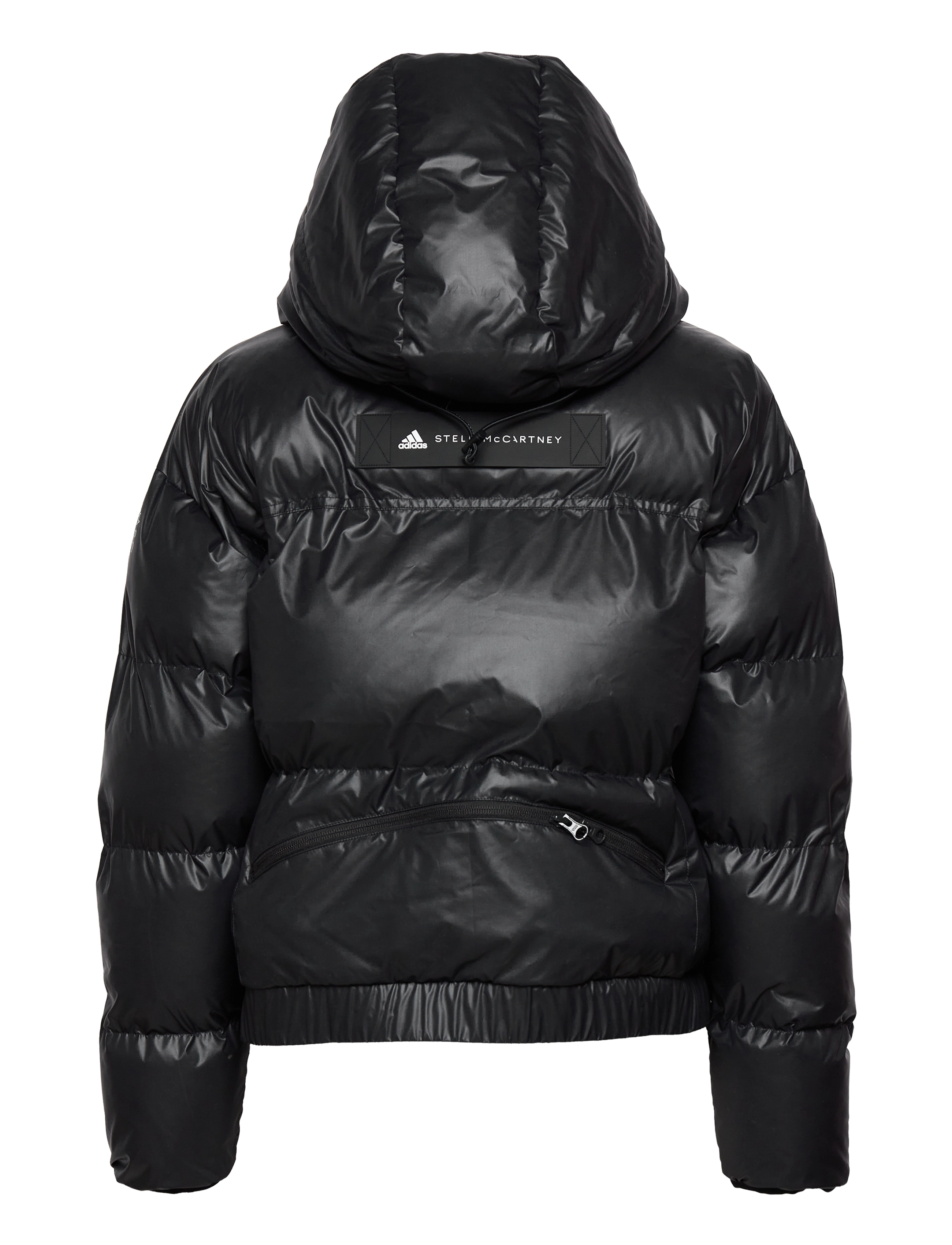 adidas by Stella McCartney - Short Puffer Jacket W - black/white - 2