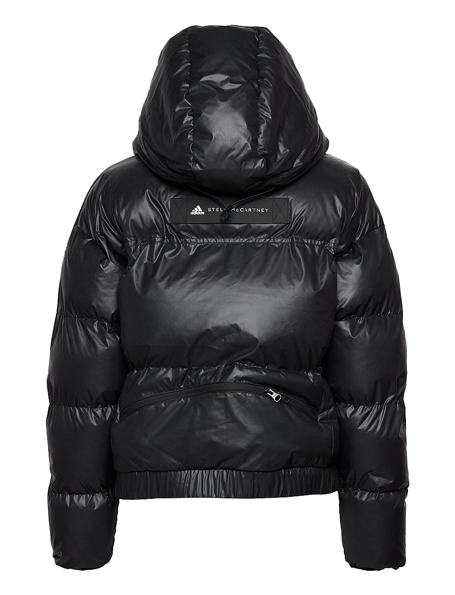adidas by Stella McCartney - Short Puffer Jacket W - black/white - 2