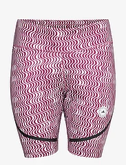 adidas by Stella McCartney - ASMC TruePurpose Printed Cycling Tights - Plus Size - sportiska stila šorti - white - 0