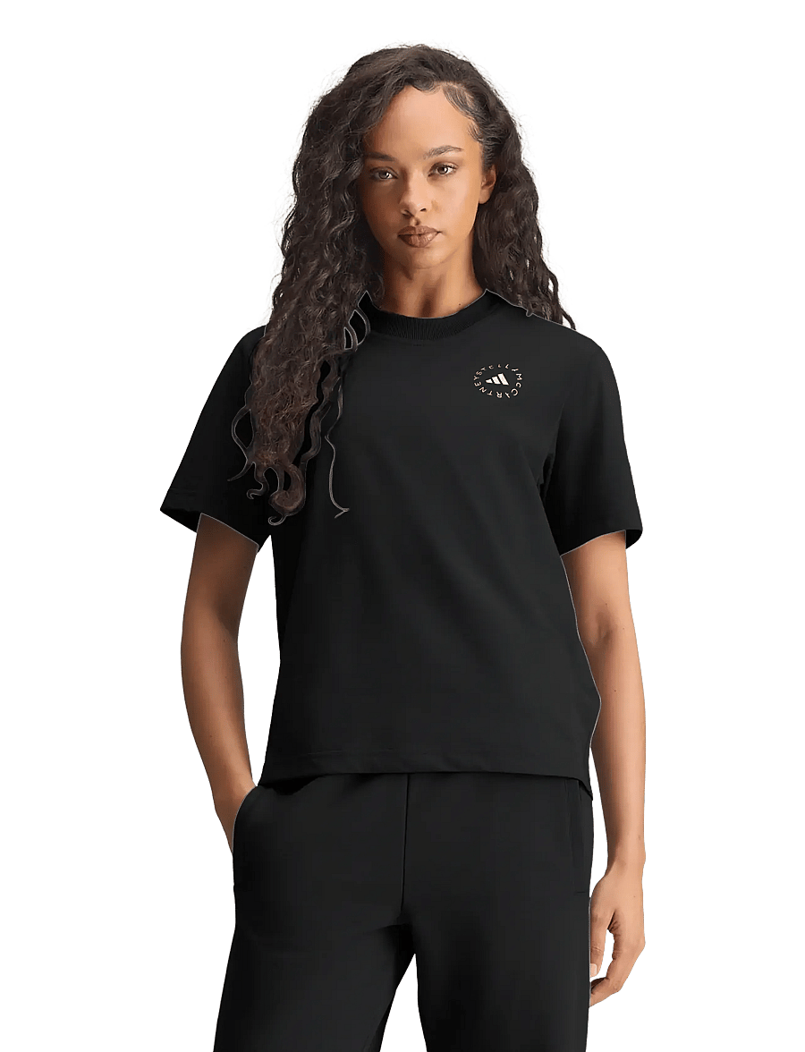 adidas by Stella McCartney - aSMC REGL TEE - t-shirts - black - 3