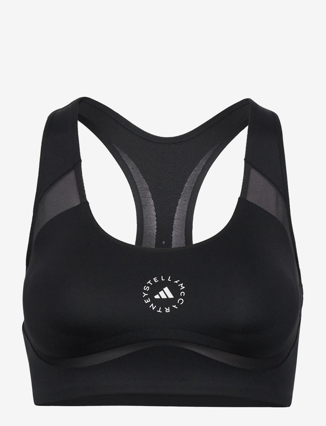 adidas by Stella McCartney - aSMC TPR PI BRA - sport bras: medium - black - 0