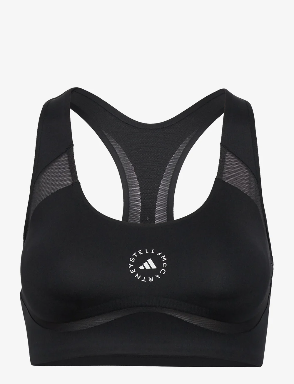 adidas by Stella McCartney - aSMC TPR PI BRA - medium støtte - black - 0