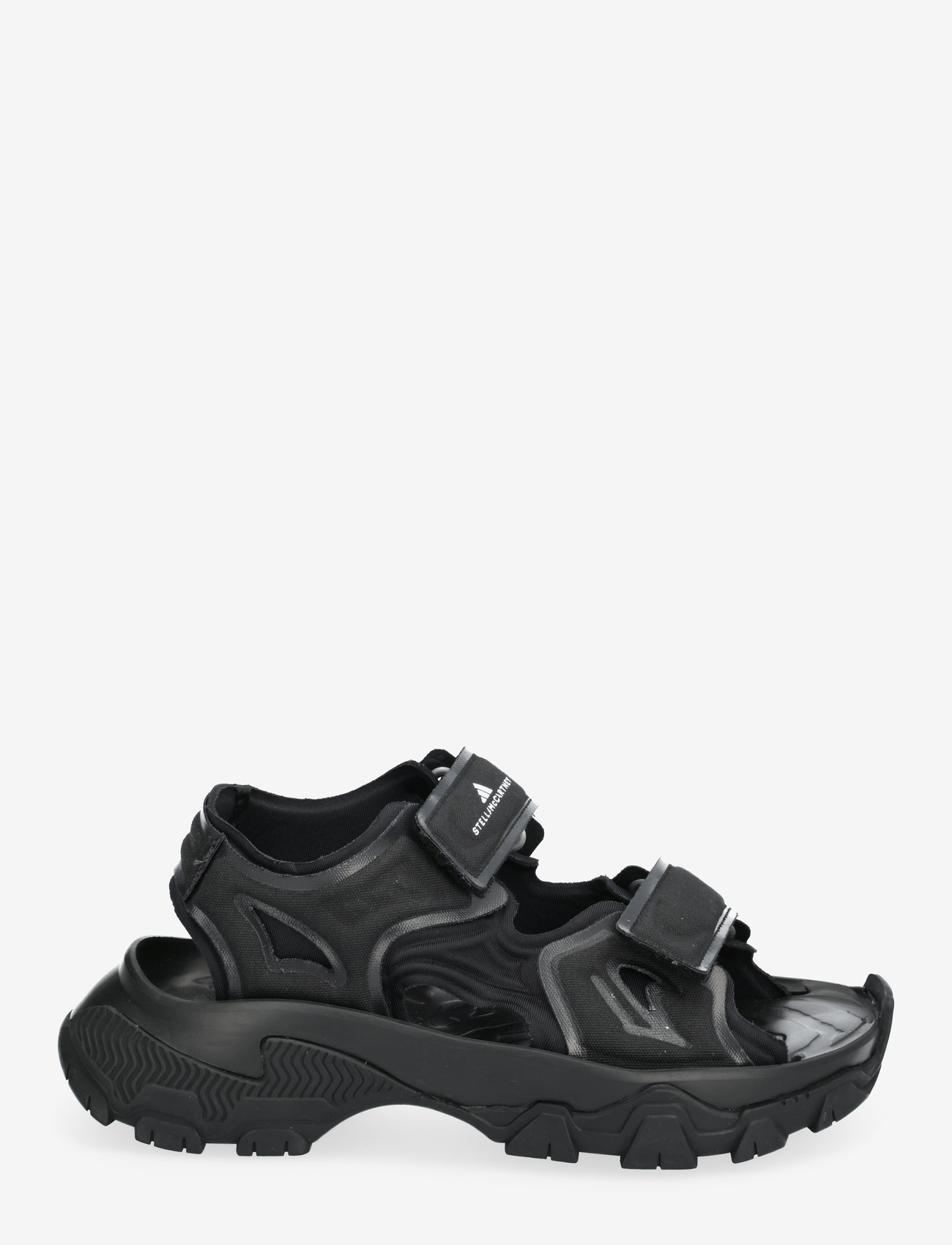 adidas by Stella McCartney - aSMC HIKA SANDAL CANVAS - vandringssandaler - cblack/cblack/utiblk - 1