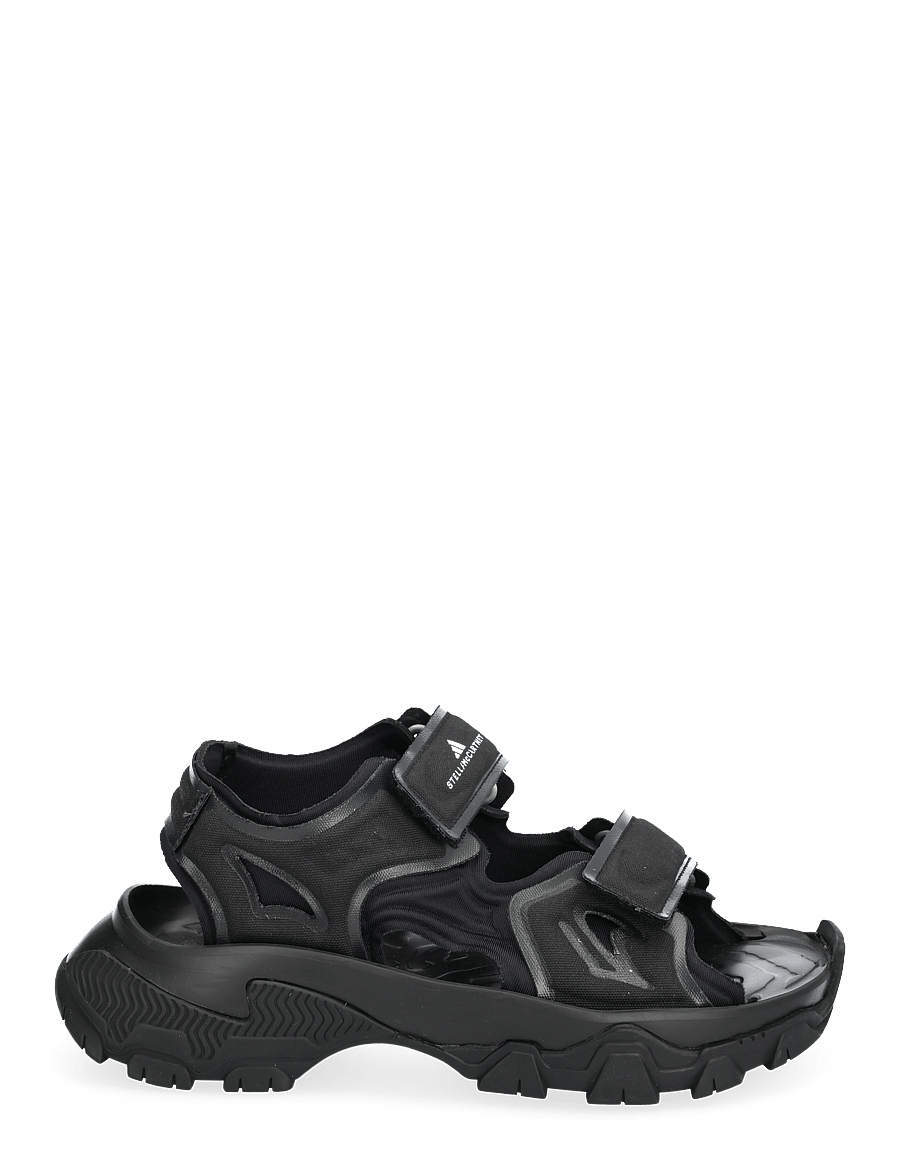adidas by Stella McCartney - aSMC HIKA SANDAL CANVAS - wandelsandalen - cblack/cblack/utiblk - 1