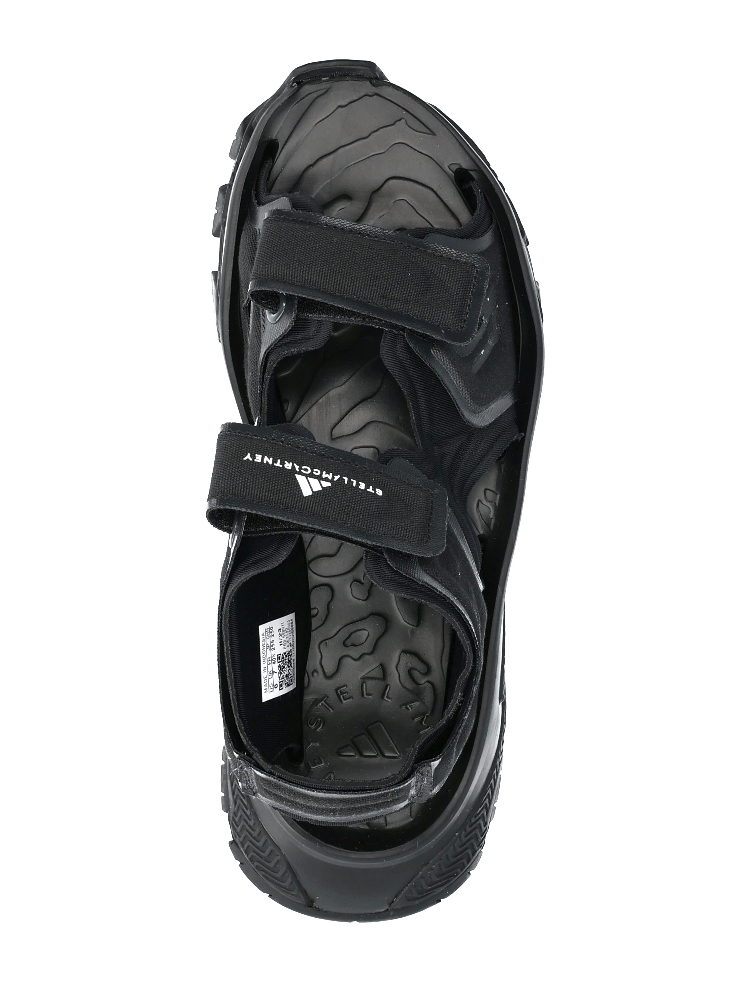 adidas by Stella McCartney - aSMC HIKA SANDAL CANVAS - wandelsandalen - cblack/cblack/utiblk - 3