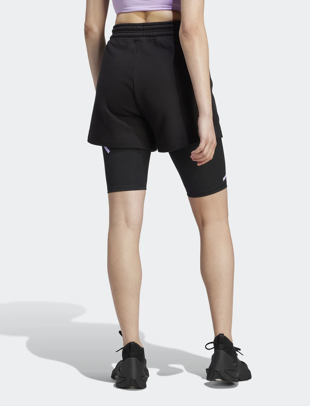 adidas by Stella McCartney - aSMC TERRY SHO - hosen - black - 3