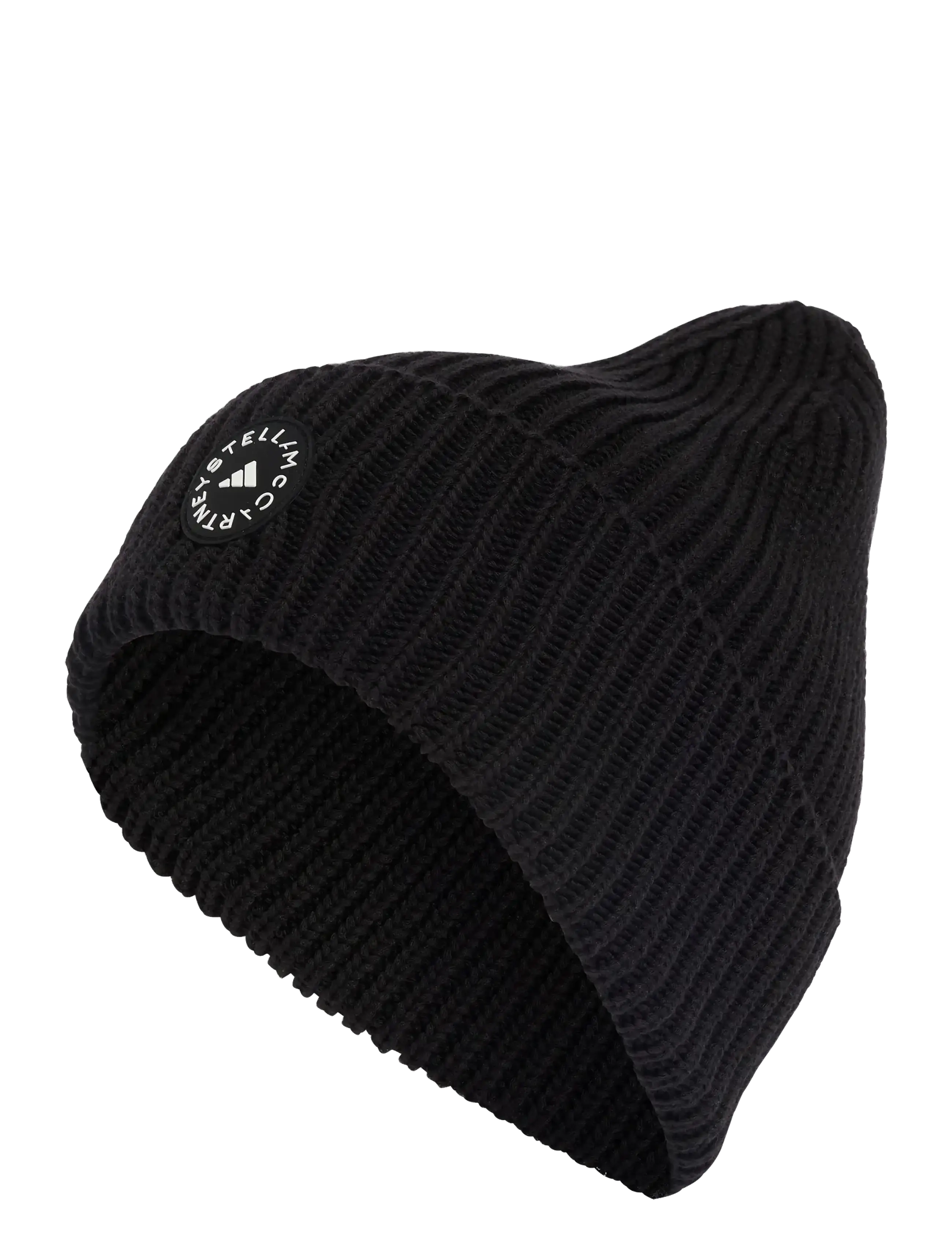 adidas by Stella McCartney aSMC BEANIE - Caps og huer - BLACK/WHITE / black