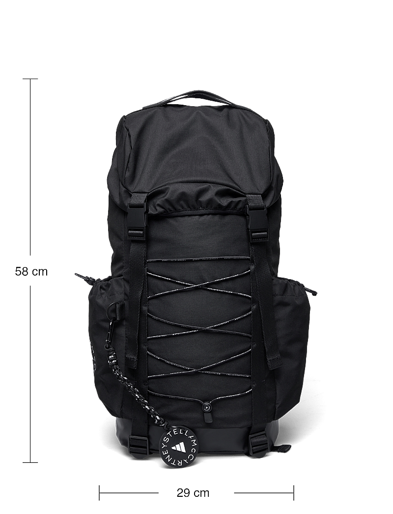 adidas by Stella McCartney - aSMC BACKPACK - sporttaschen - black/white/black - 5
