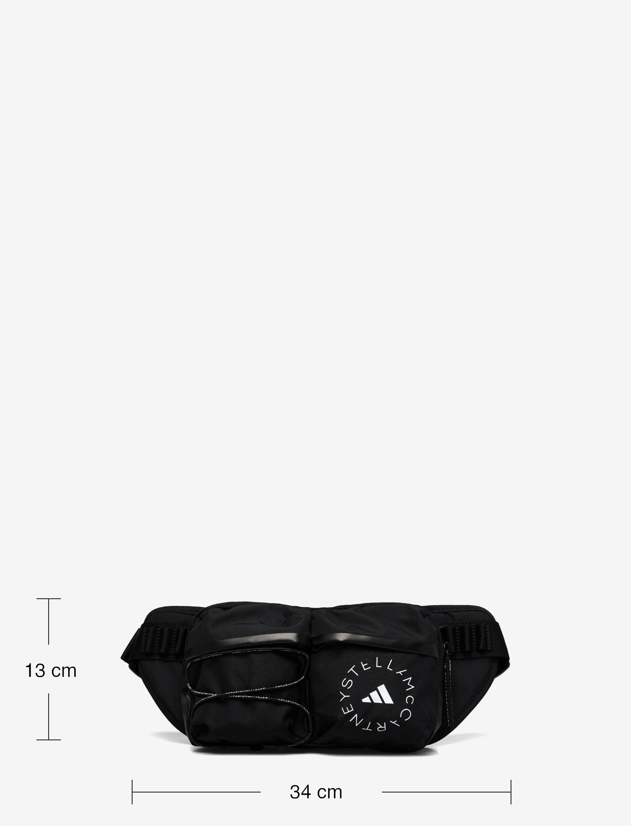 adidas by Stella McCartney - aSMC BUMBAG - handtaschen & bauchtaschen - black/white - 5