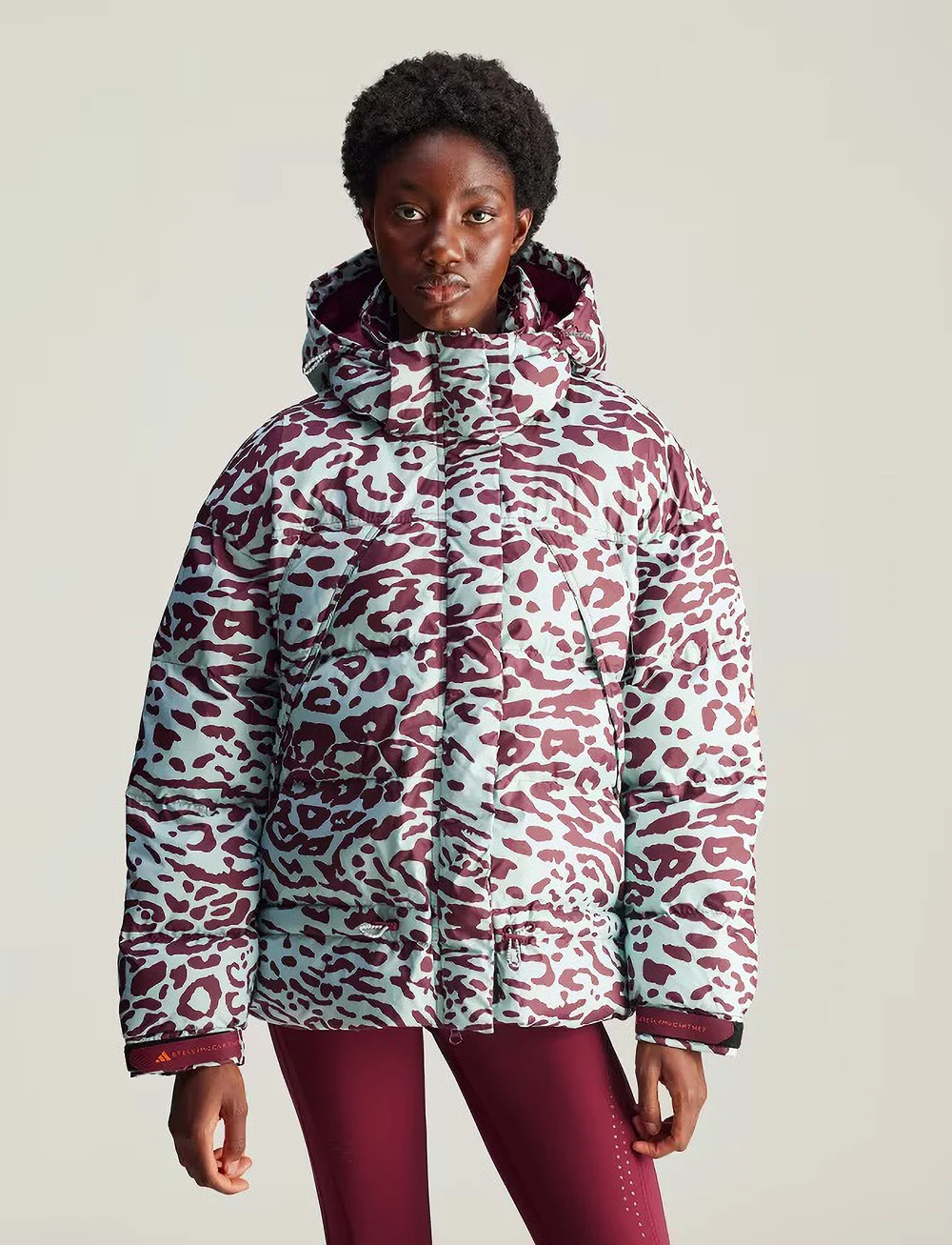 Stella mccartney adidas pink jacket sales