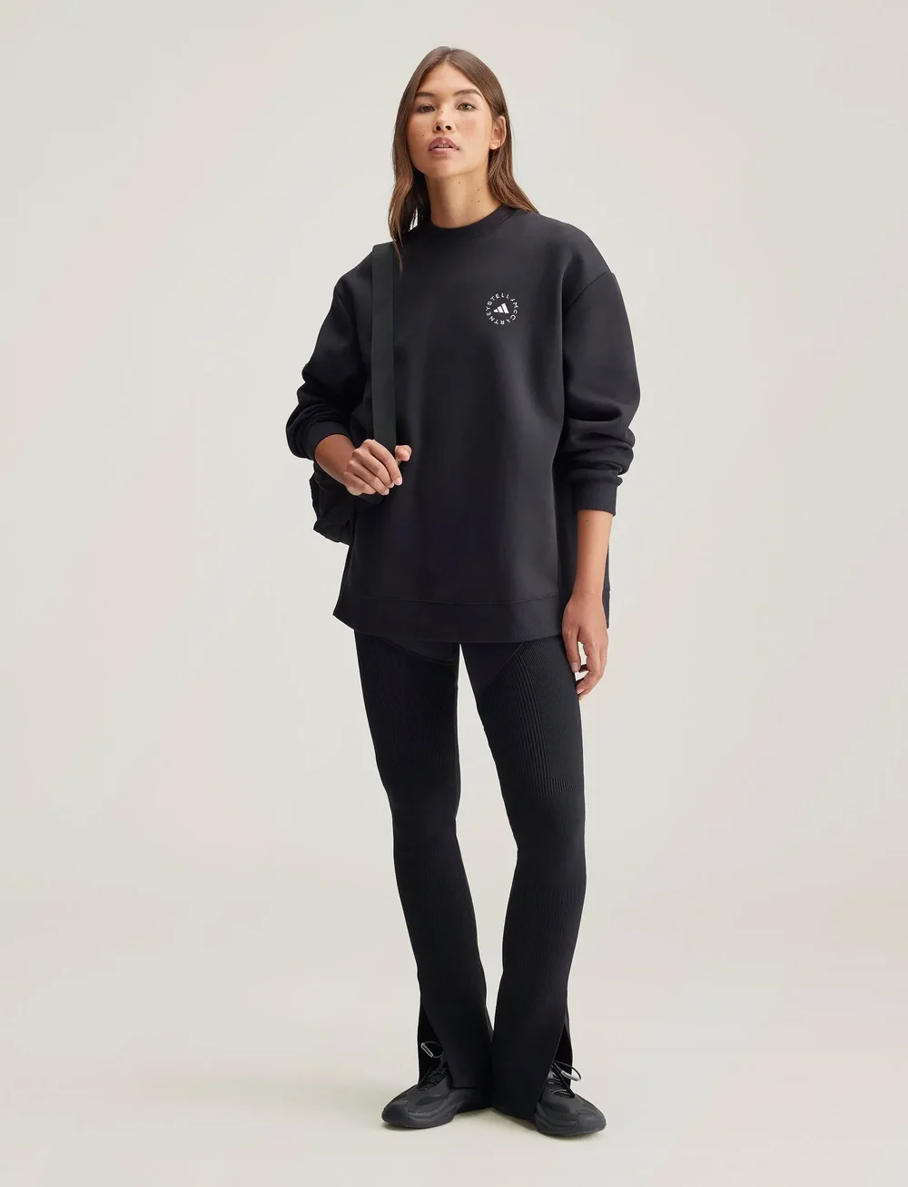 adidas by Stella McCartney - aSMC LOOSE SS - sweatshirts - black - 3