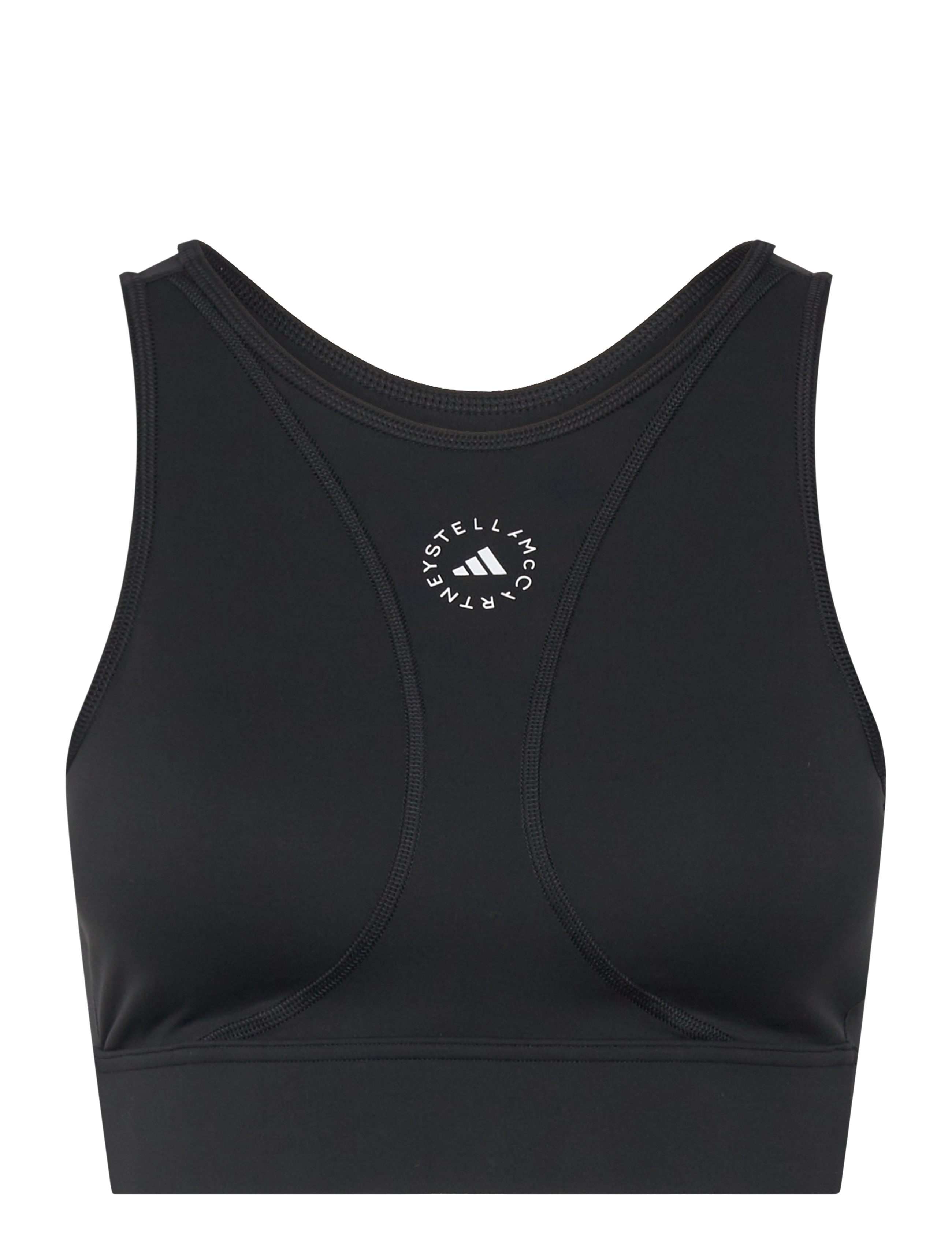 adidas by Stella McCartney - aSMC TST CROP - crop-tops - black - 0