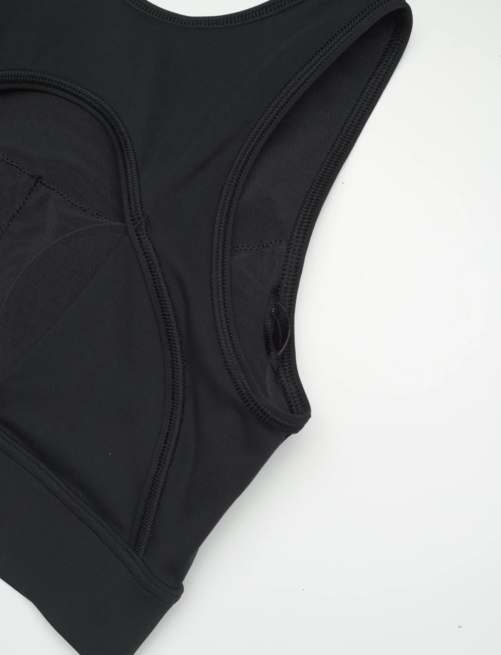 adidas by Stella McCartney - aSMC TST CROP - nabapluusid - black - 2