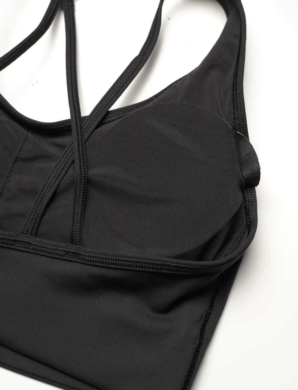 adidas by Stella McCartney - aSMC TST BRA - medium support - black - 2