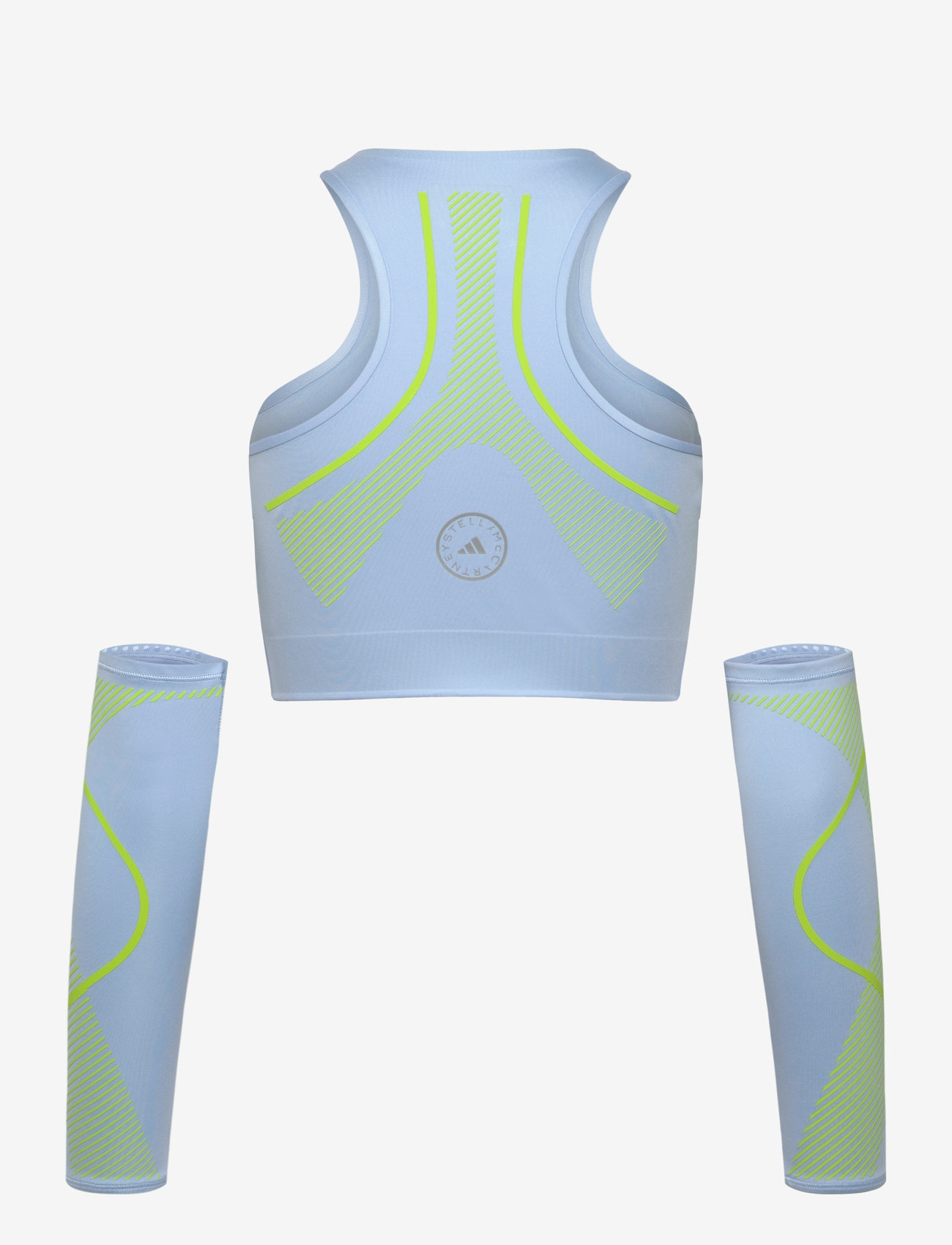 adidas by Stella McCartney - aSMC TPA CR - crop-tops - glowblue - 1