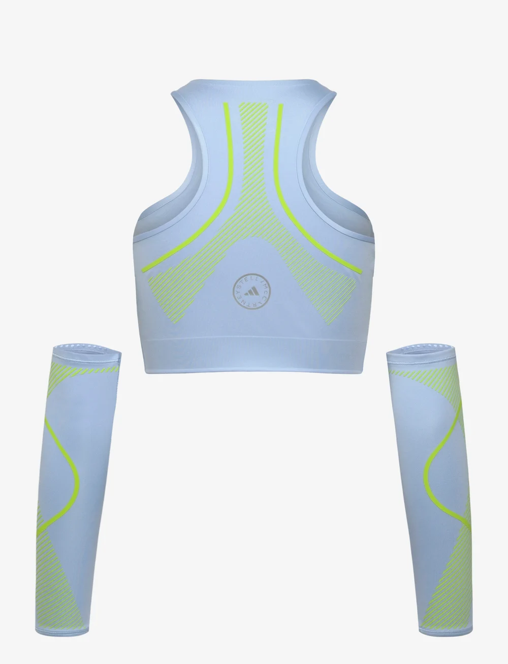 adidas by Stella McCartney - aSMC TPA CR - crop tops - glowblue - 1