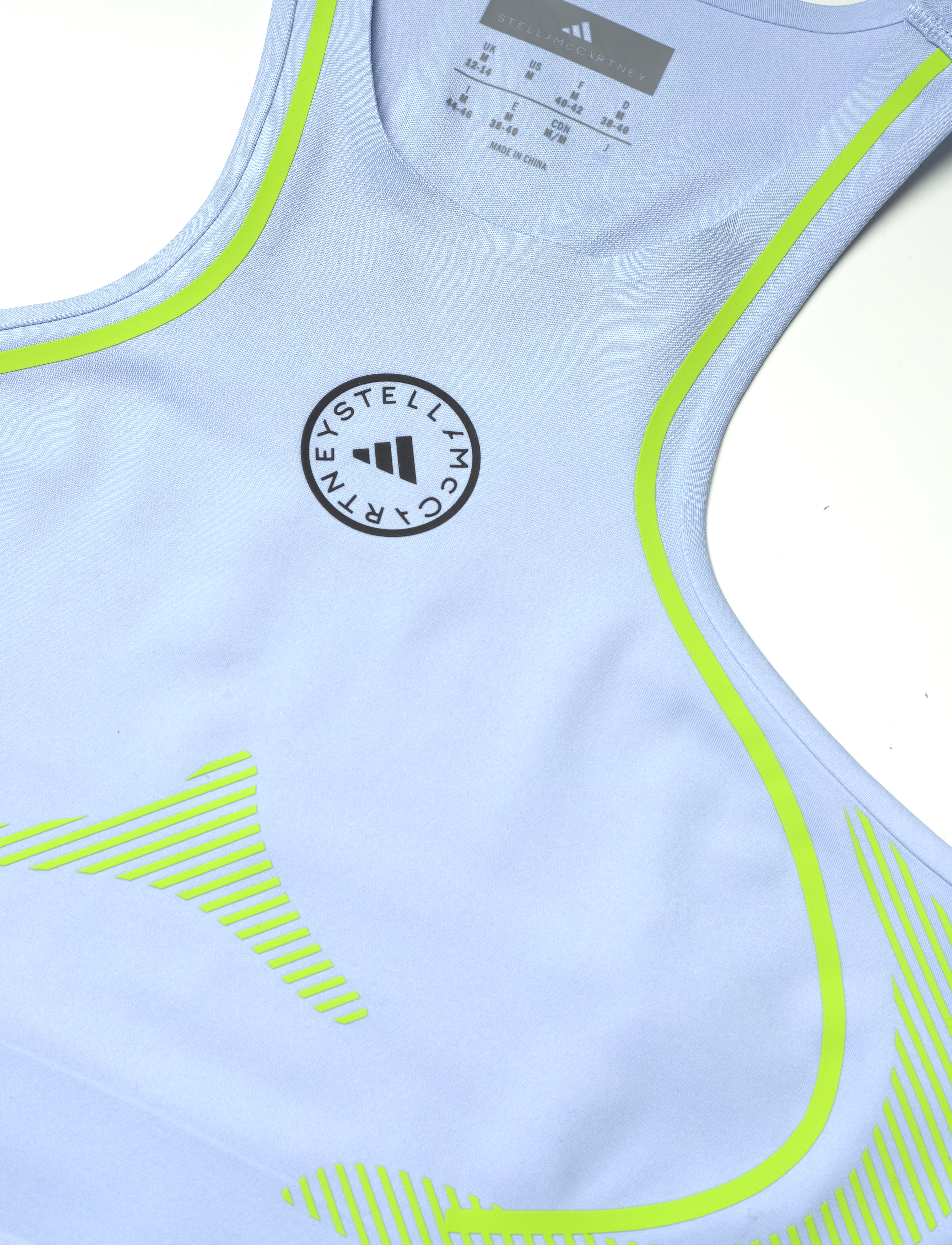 adidas by Stella McCartney - aSMC TPA CR - crop tops - glowblue - 3